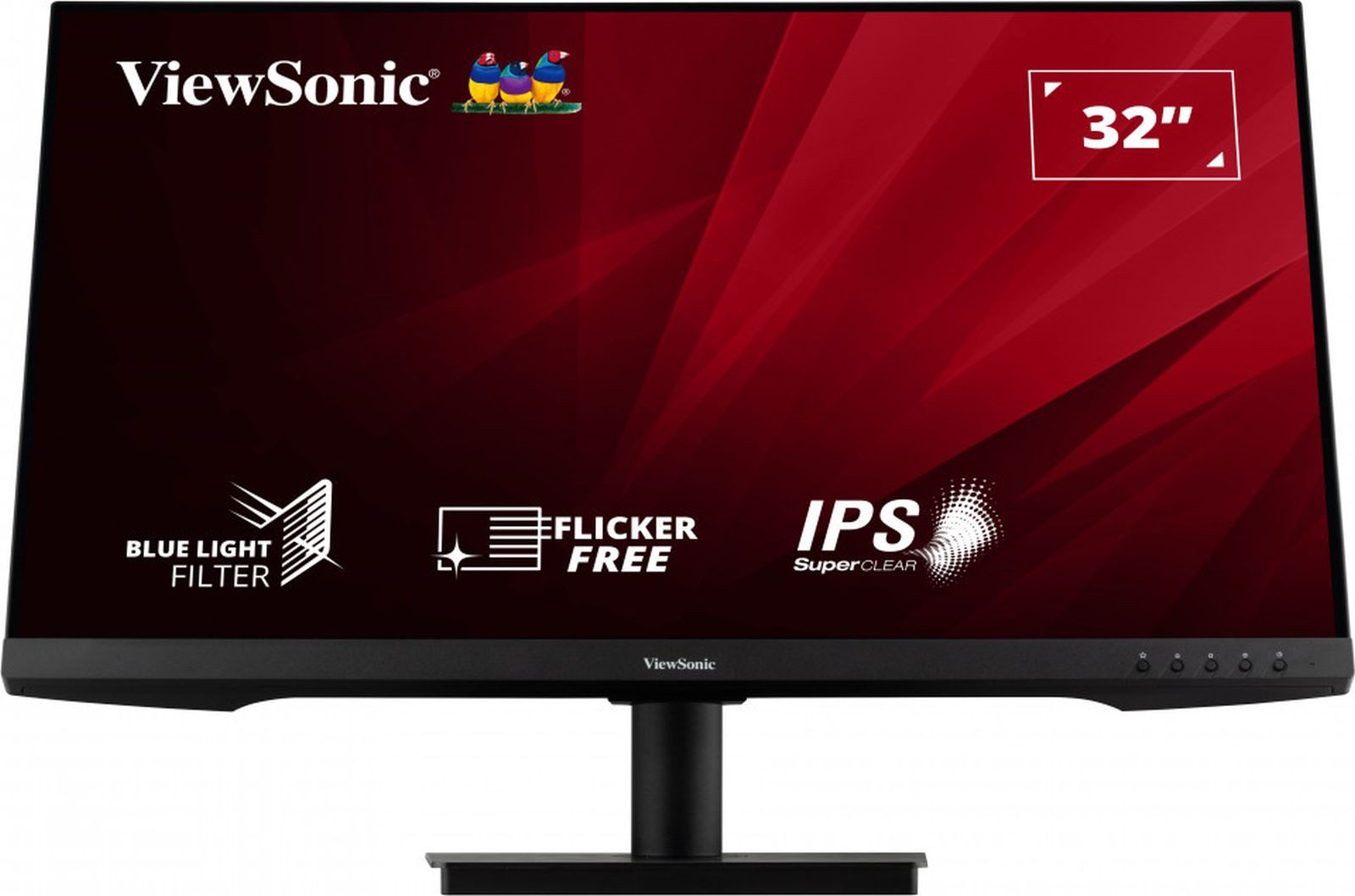 Viewsonic VA3209-MH 81,28cm 32Zoll 1920x1080 IPS LED VGA HDMI TFT-Monitor (1920 x 1080 px, Full HD, 4 ms Reaktionszeit, 75 Hz, IPS, Lautsprecher, Kopfhörerbuchse)