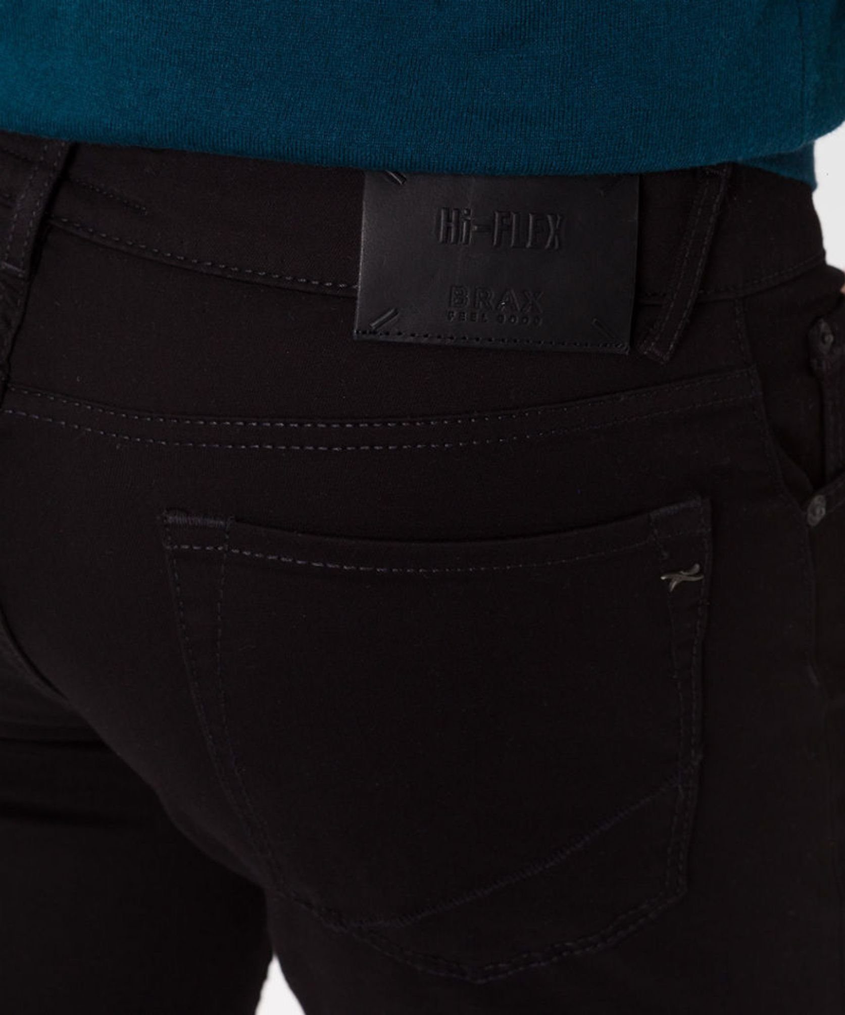 80-6450 Black (01) Perma 5-Pocket-Jeans Brax