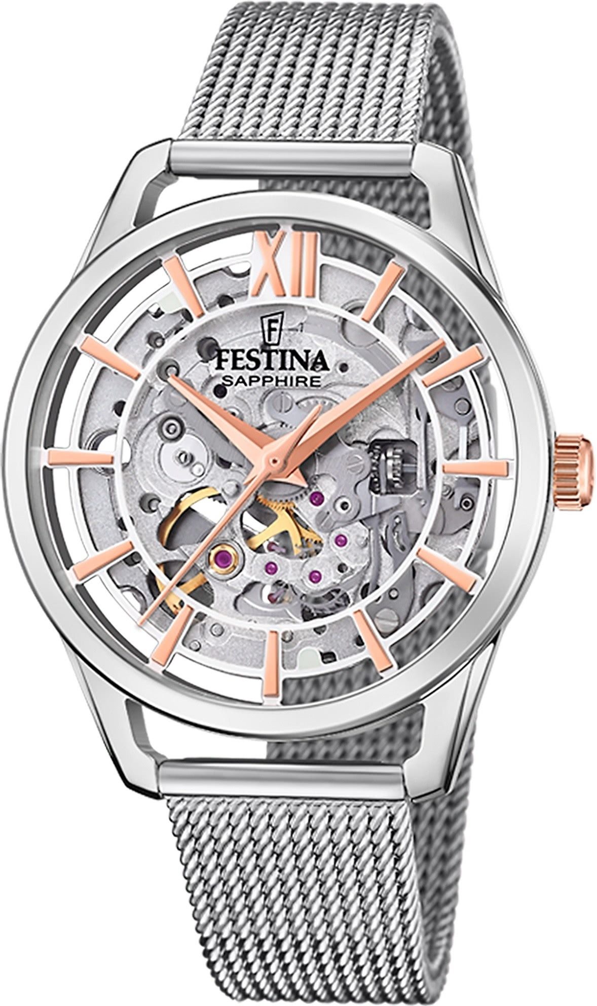 Festina Quarzuhr Festina Damenuhr Edelstahl silber, (Analoguhr), Damen Armb günstig online kaufen