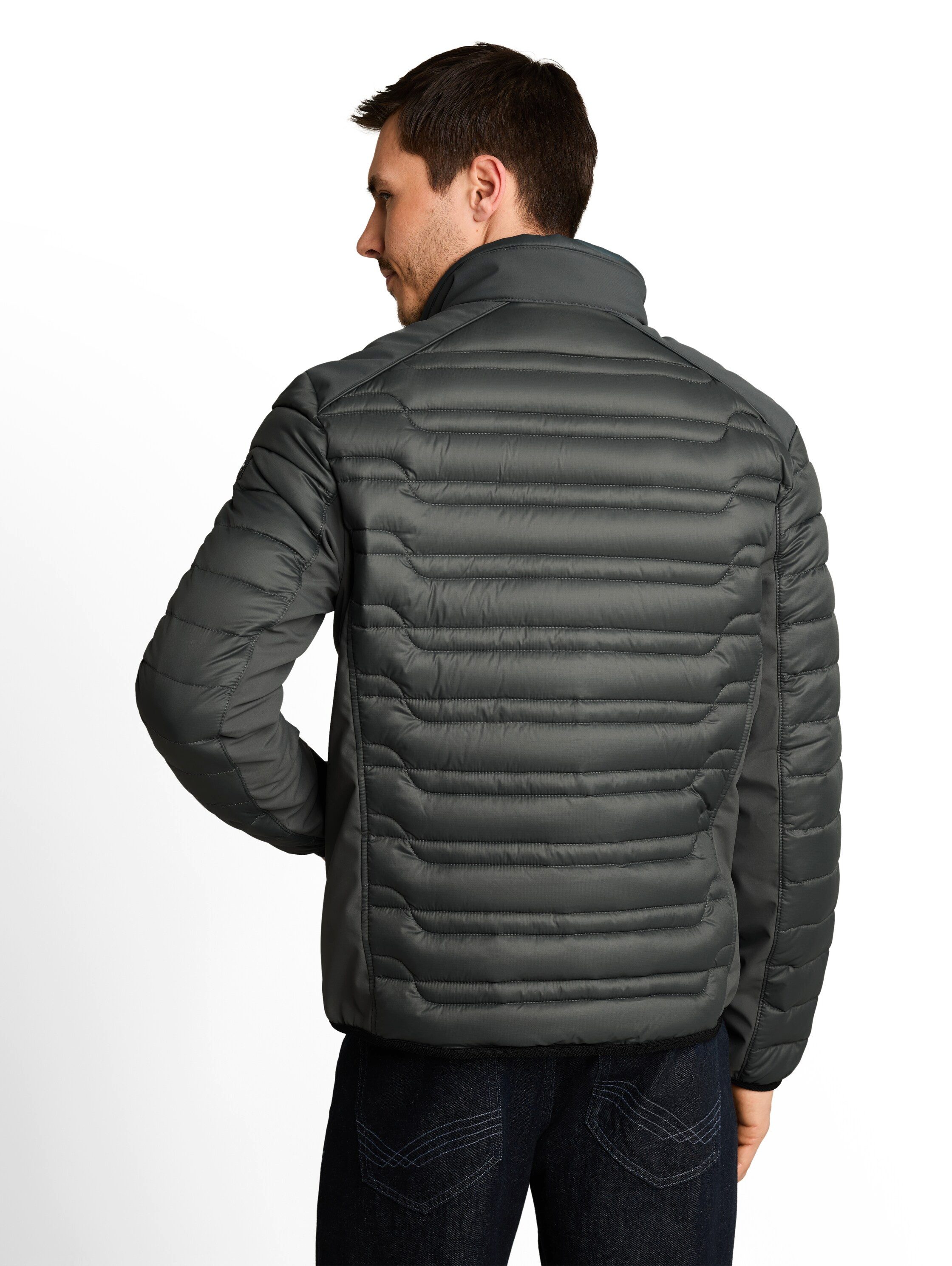 TOM TAILOR Steppjacke mit Stehkragen und Reißverschluss