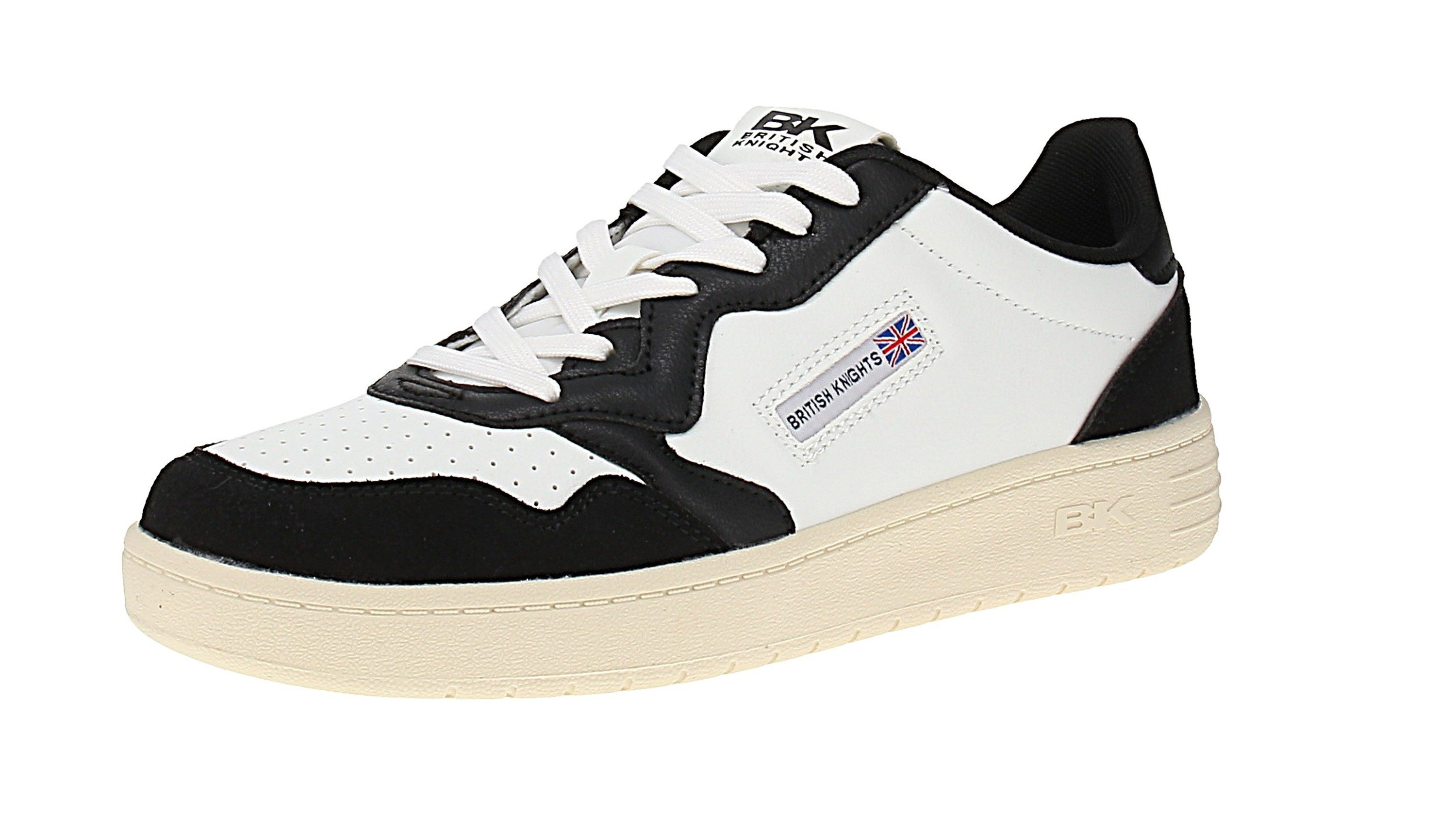 British Knights British Knights Noors B48-3632 - Herren Sneaker - 08-Black-White Sneaker