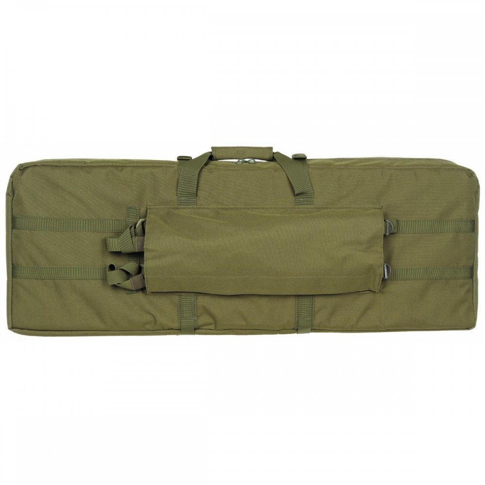 MFH Sporttasche Gewehrtasche, oliv, gefüttert, für 2 Waffen