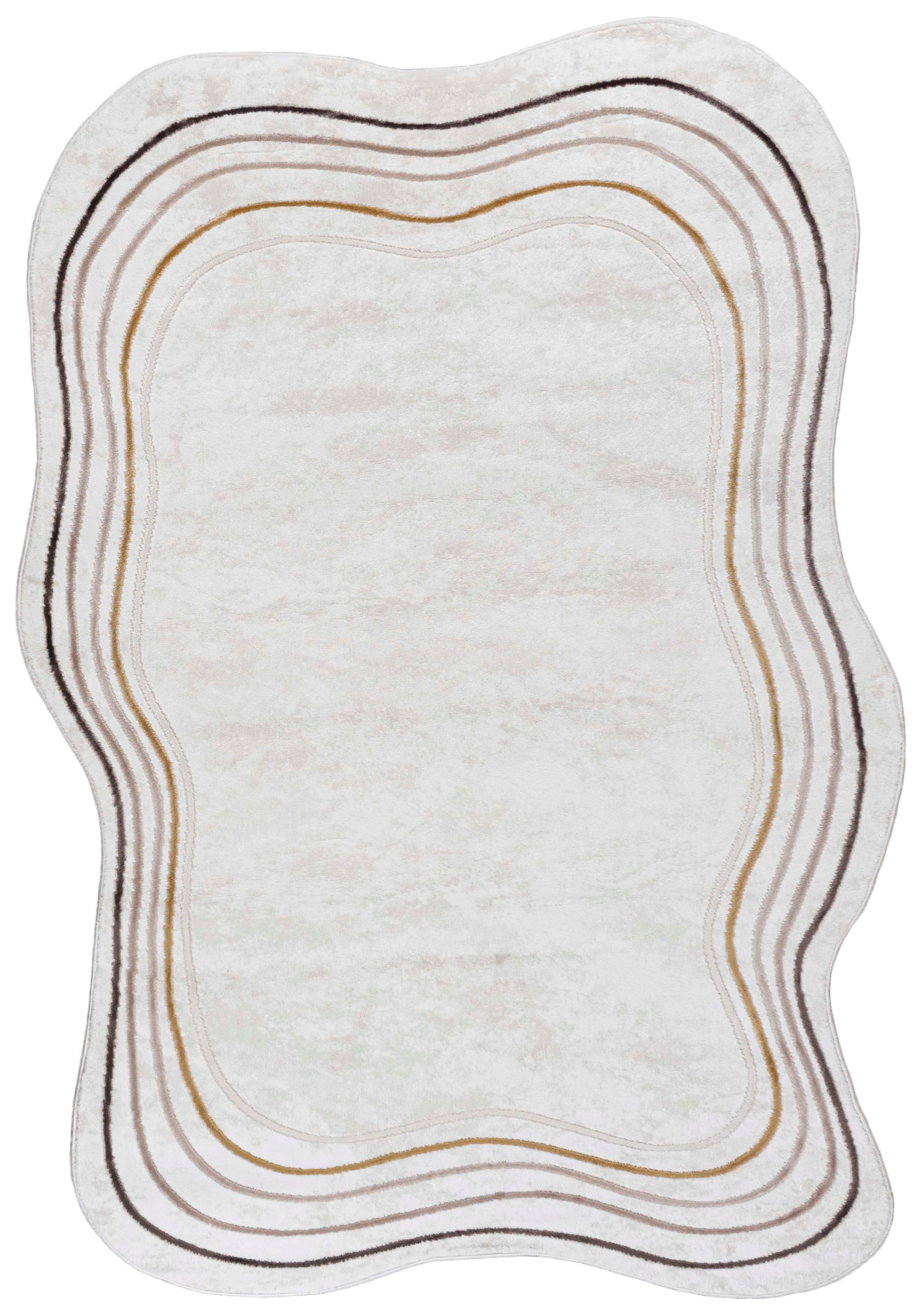 Mazovia Designteppich Modern Unregelmäßig Teppich Weich Teppich für Wohnzim günstig online kaufen