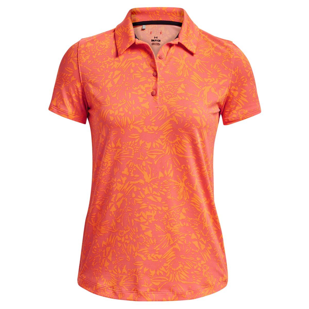 Under Armour® Poloshirt Under Armour Zinger Shortsleeve Printed Polo Pink