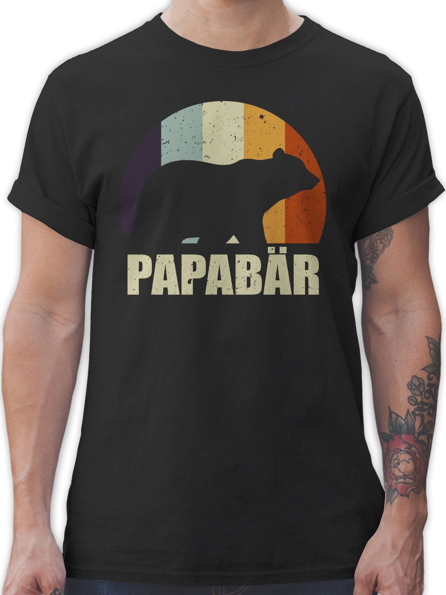 Shirtracer T-Shirt Papa Bär Papa Bear günstig online kaufen