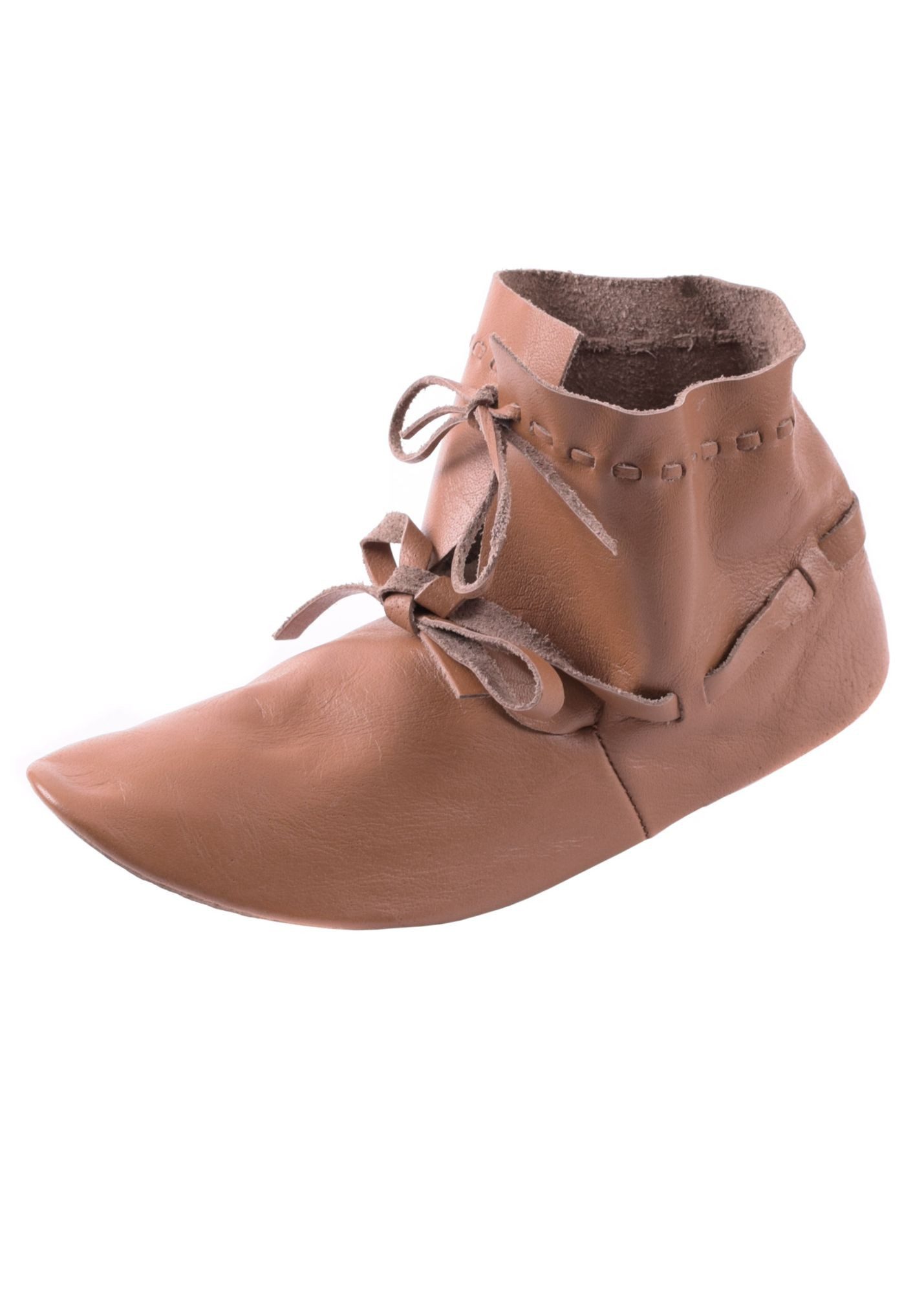 Kostüm Halbstiefel Hochmittelalter, wendegenäht, Gr. 41