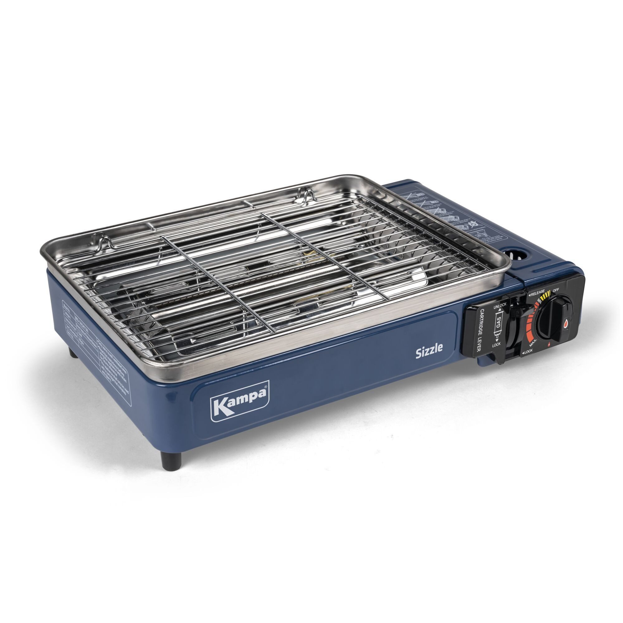 Kampa Dometic Camping-Gasgrill Sizzle Barbecue, B*T: 43*28 cm