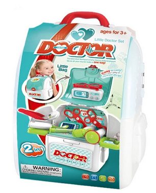 COIL Spielzeug-Arztkoffer Arztset, Arztkoffer, tragbares Arztset für Kinder, (19-tlg), medizinischer Rucksack für Kinder, 22 x 13 x 27cm