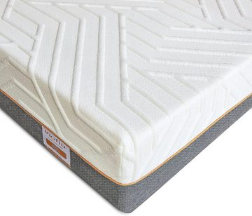 Kaltschaummatratze MYDOLIDOL Matratze Memory Foam Kaltschaummatratze (120x200 cm), MYDOLIDOL, 22 cm hoch, Allergikergeeignet, Antibakterieller Überzug, Memory Schaum