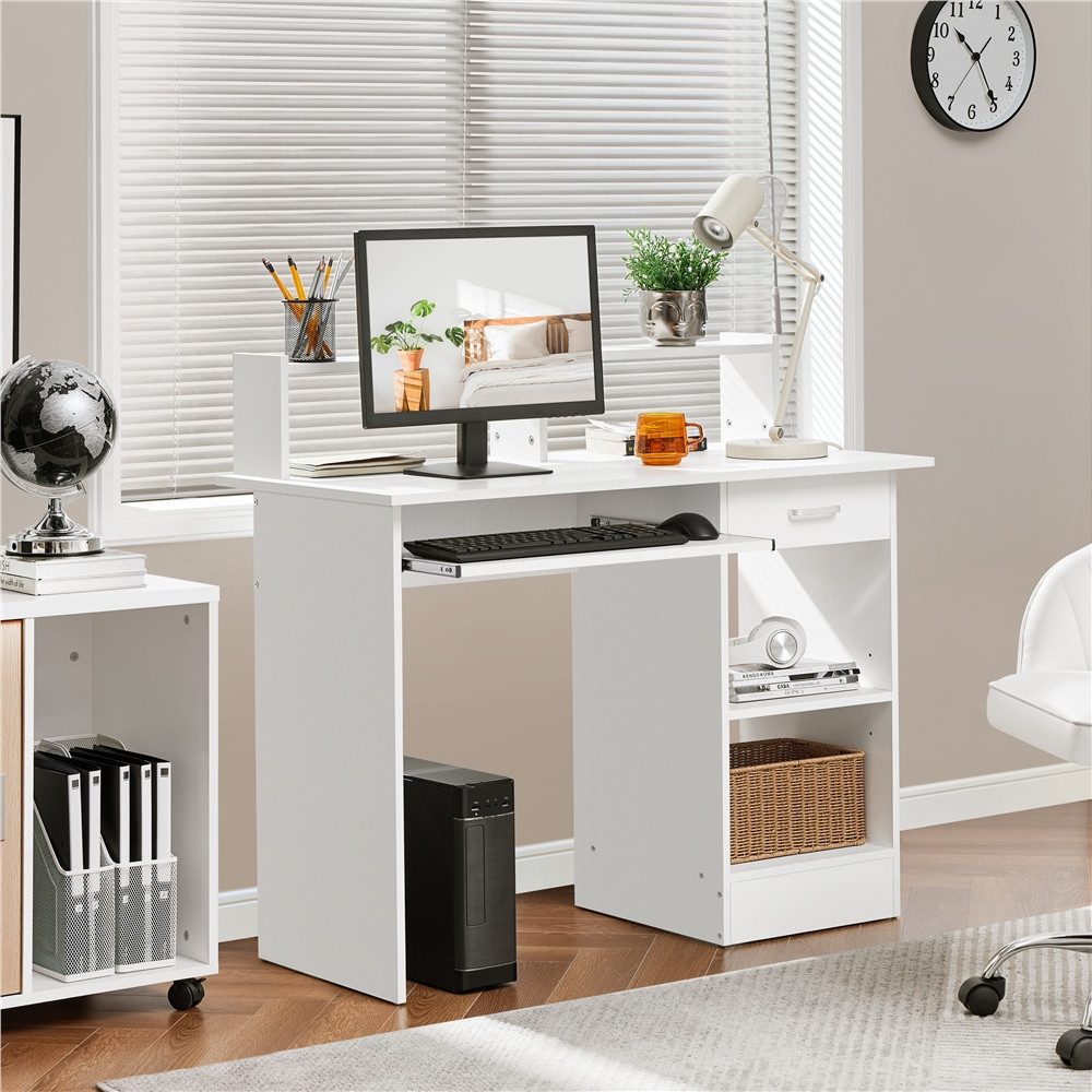 Yaheetech Schreibtisch Computertisch Laptoptisch, Bürotisch mit günstig online kaufen