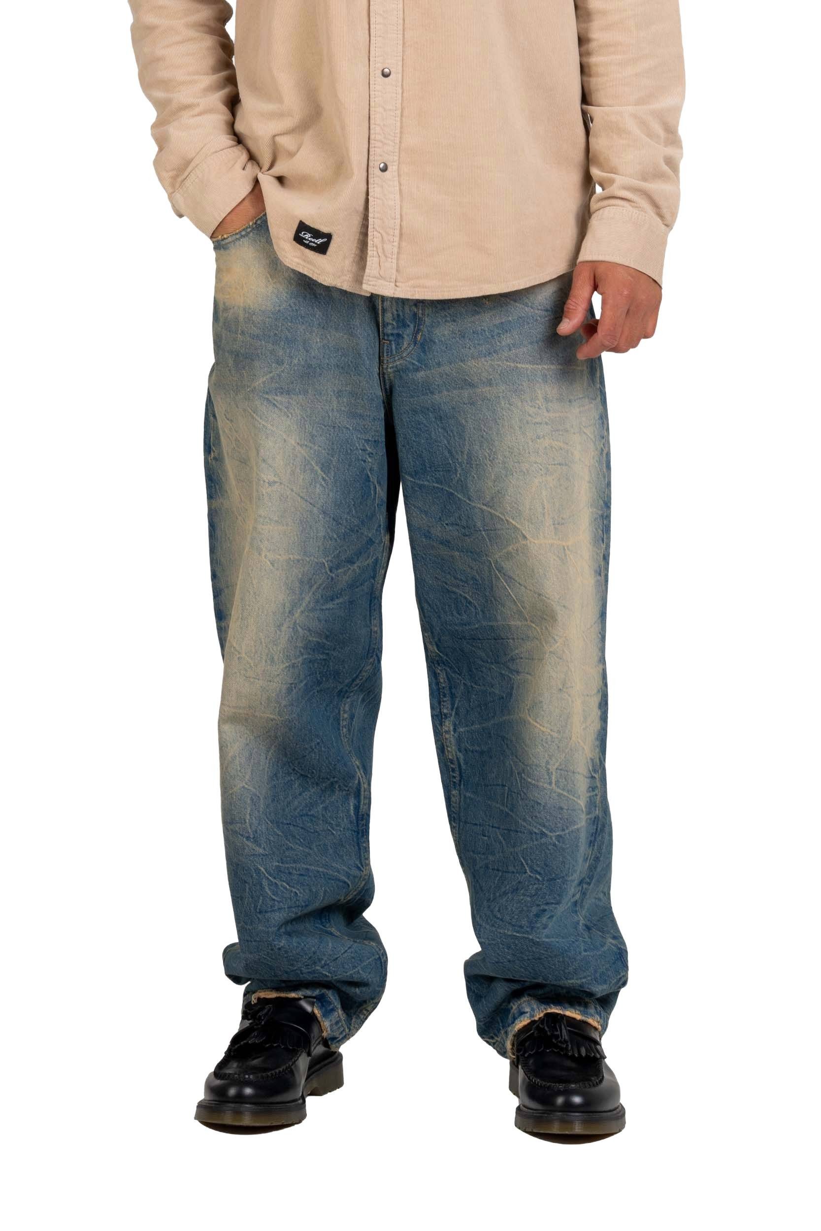 REELL Loose-fit-Jeans Jeans Reell Baggy dark dessert fade