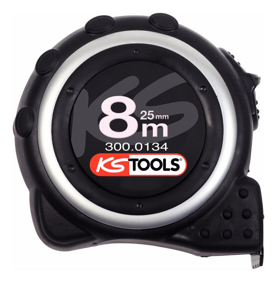 Thumbnail - KS Tools Rollbandmaß, Bandmaß mit Feststeller, schwarz-grau, 8