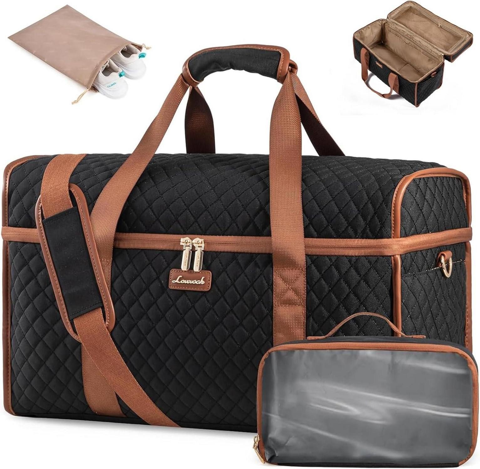 LuxusKollektion Reisetasche Reisetasche Damen Groß Weekender günstig online kaufen