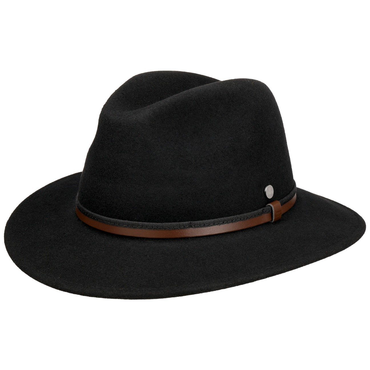 Lierys Filzhut (1-St) Wollfilzhut mit Lederband, Made in Italy