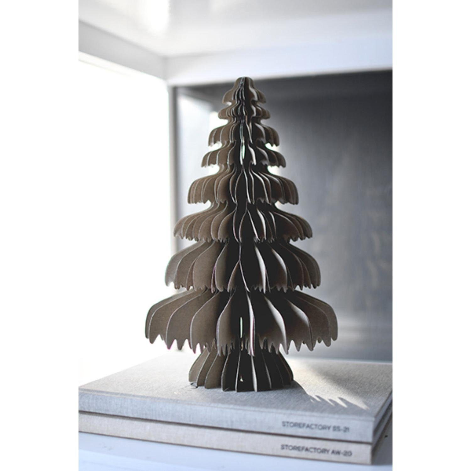 Storefactory Weihnachtsbaumkugel Tree Dekofigur Granstad STOREFACTORY Beige (Large)