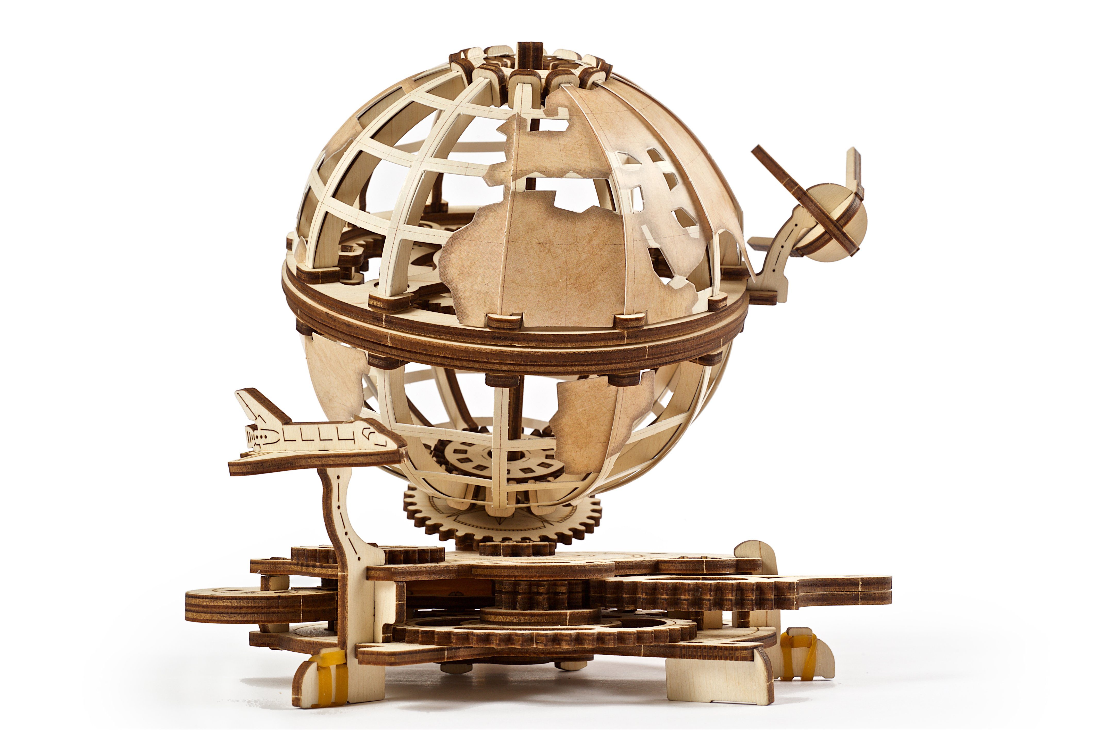 3D-Puzzle Puzzleteile UGEARS GLOBUS, UGEARS Modellbausatz 3D-Puzzle Holz