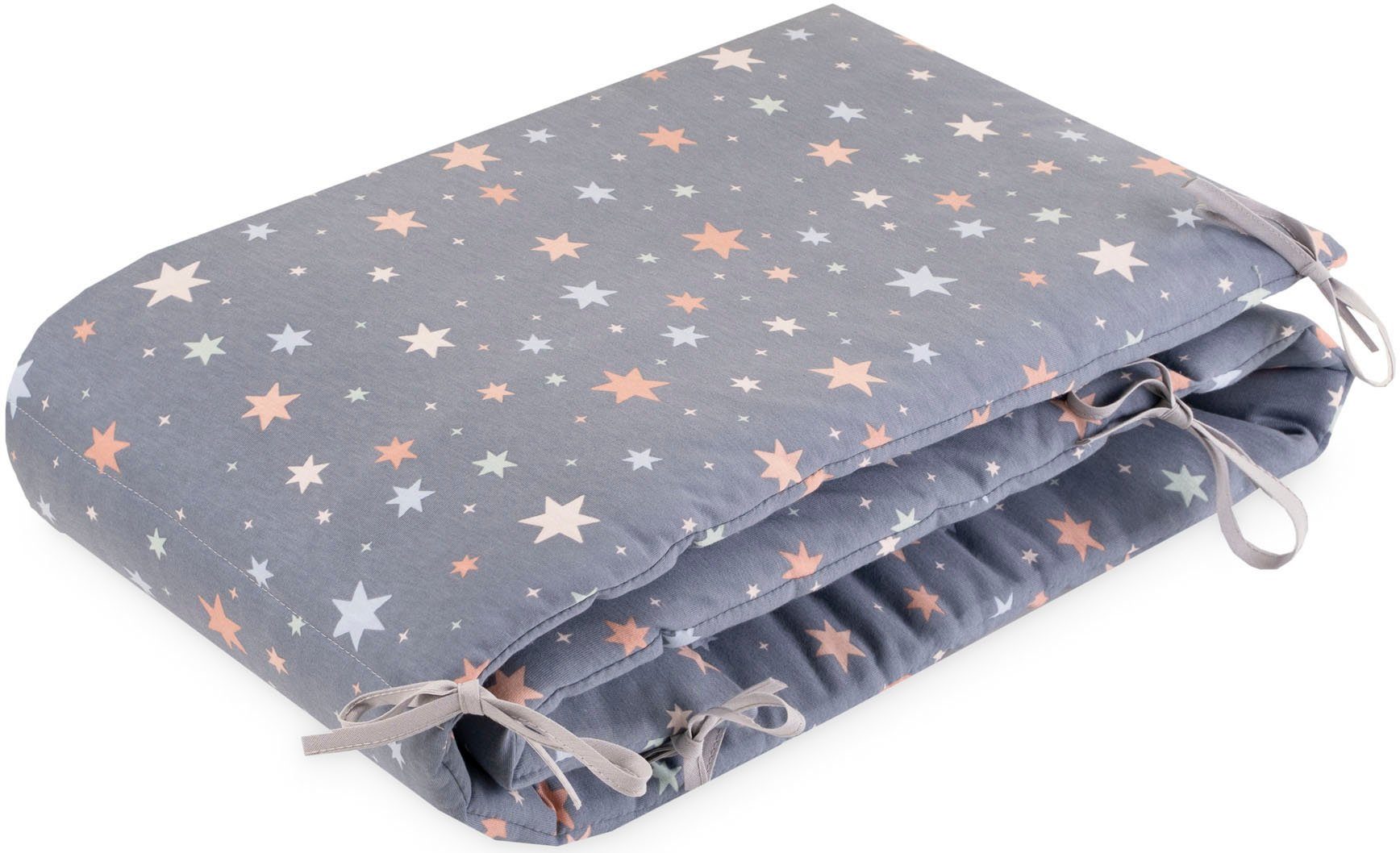 Julius Zöllner Bettnestchen Comfort Soft, Shiny Stars, Made in Germany