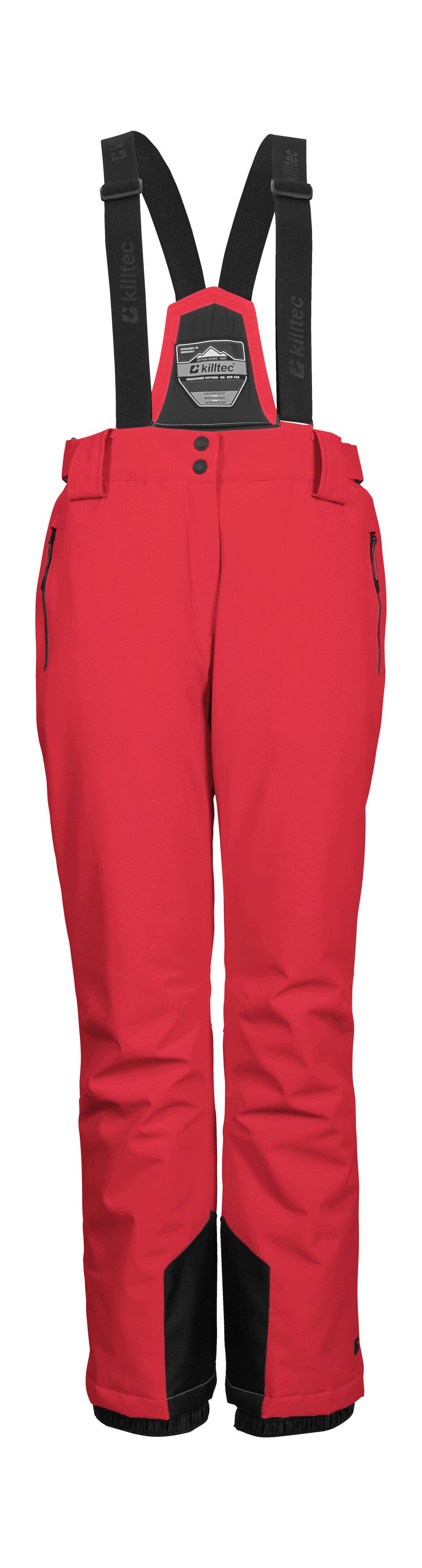 Killtec Skihose KSW 249 WMN SKI PNTS Wasser- und winddicht, abnehmbare Träger, verstellbare Taille