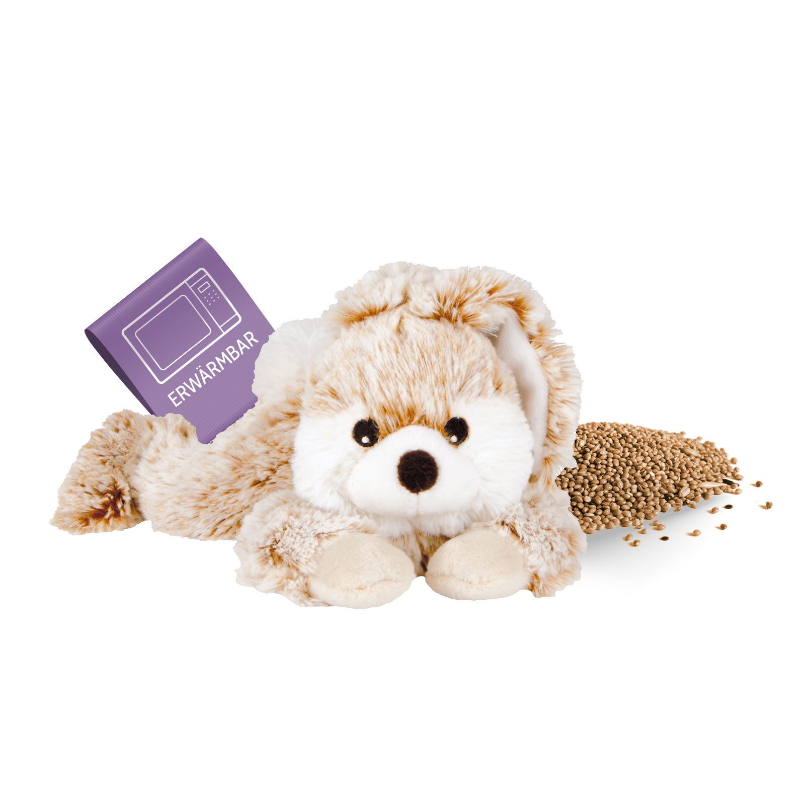 Habibi Plush Wärmekissen Habibi Plush Wärmetier Stoffltier 1616 Schneehase