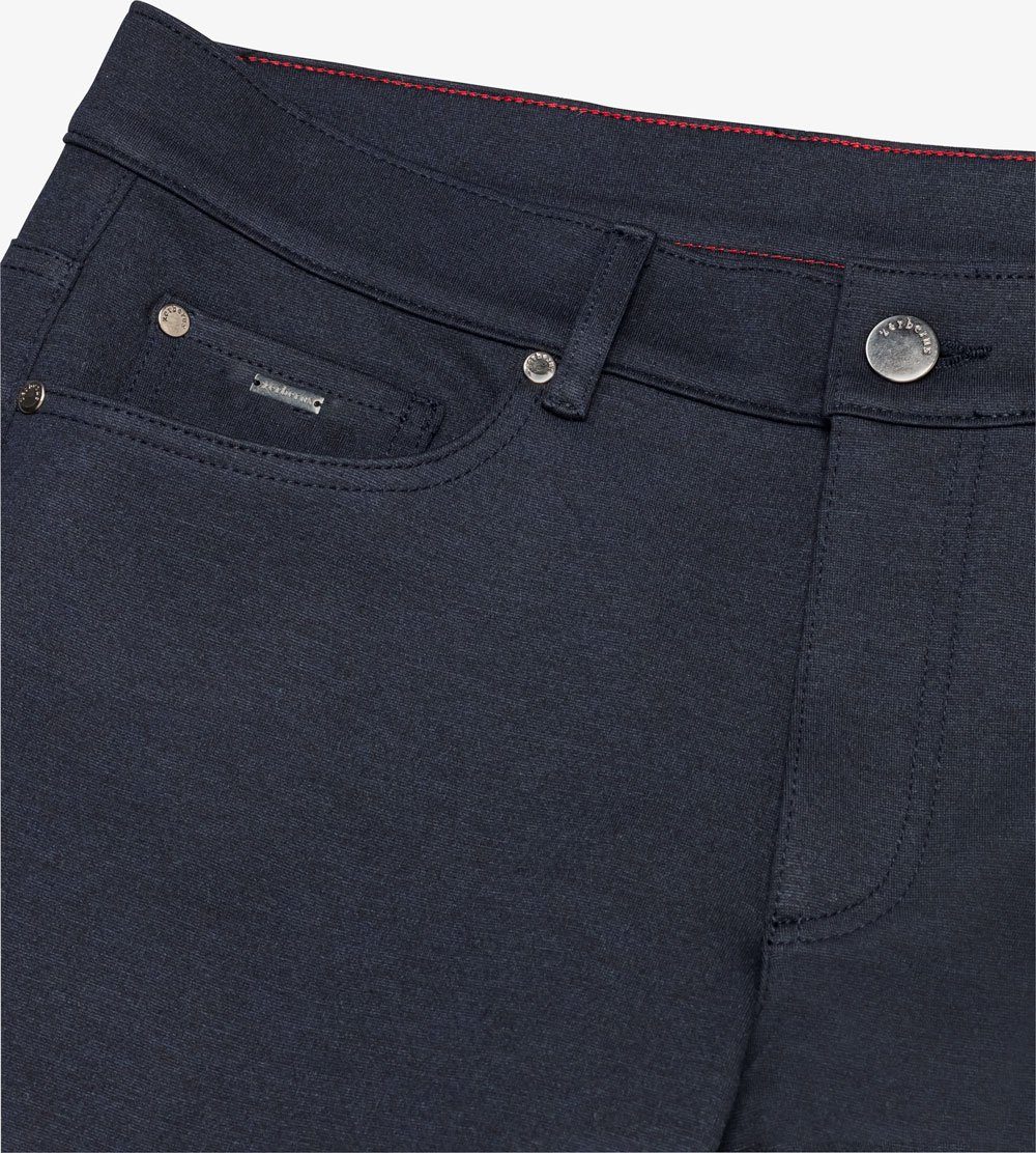 Zerberus Jerseyhose perfekte Passform, im lässigen 5-Pocket-Stil