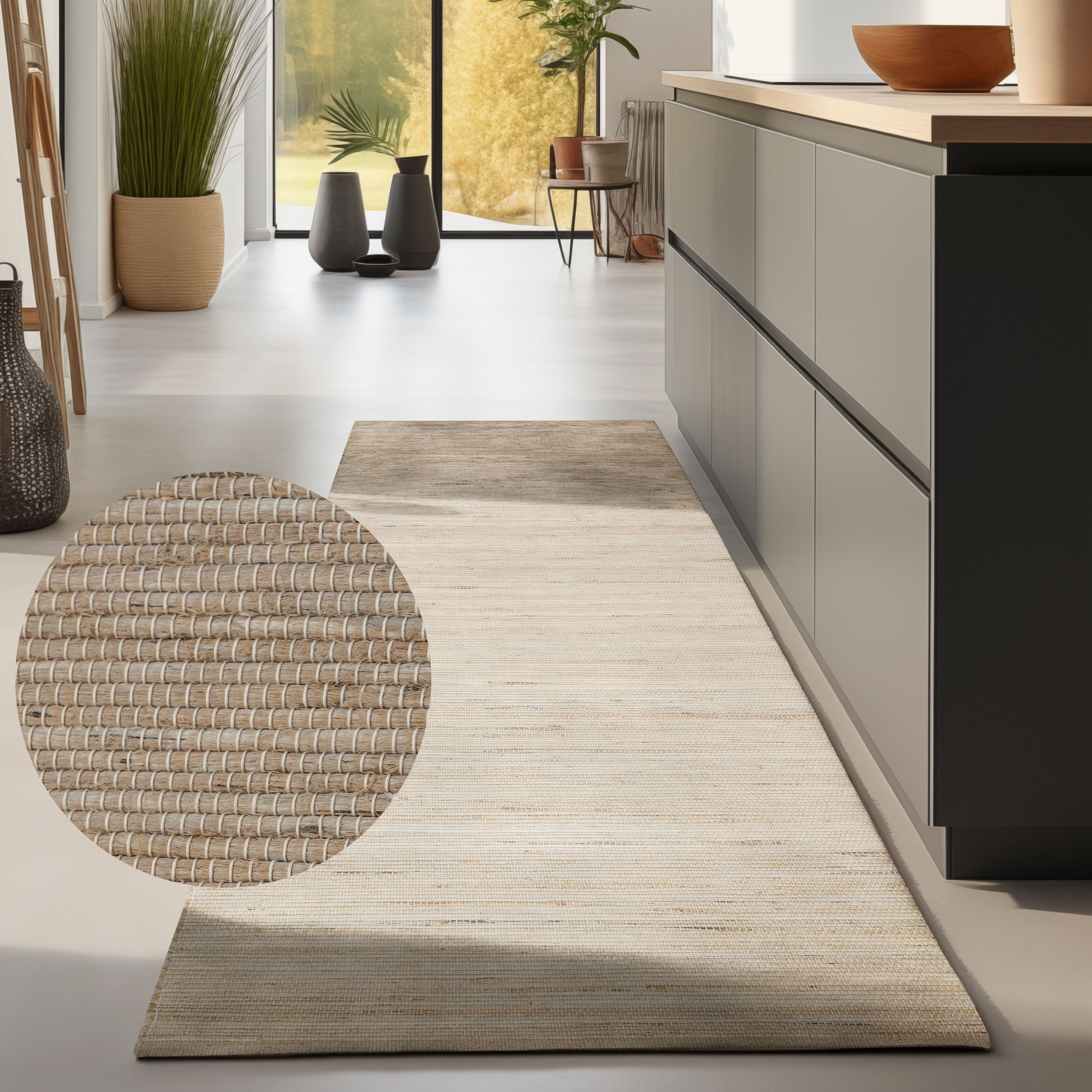 HANSE Home Teppich Dhaka Juteteppich, rechteckig, günstig online kaufen