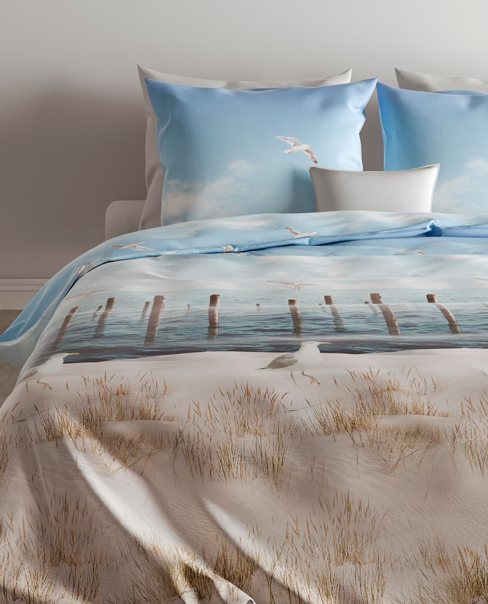 ZO HOME Bettwäsche Maritim, Renforcé, 3 günstig online kaufen