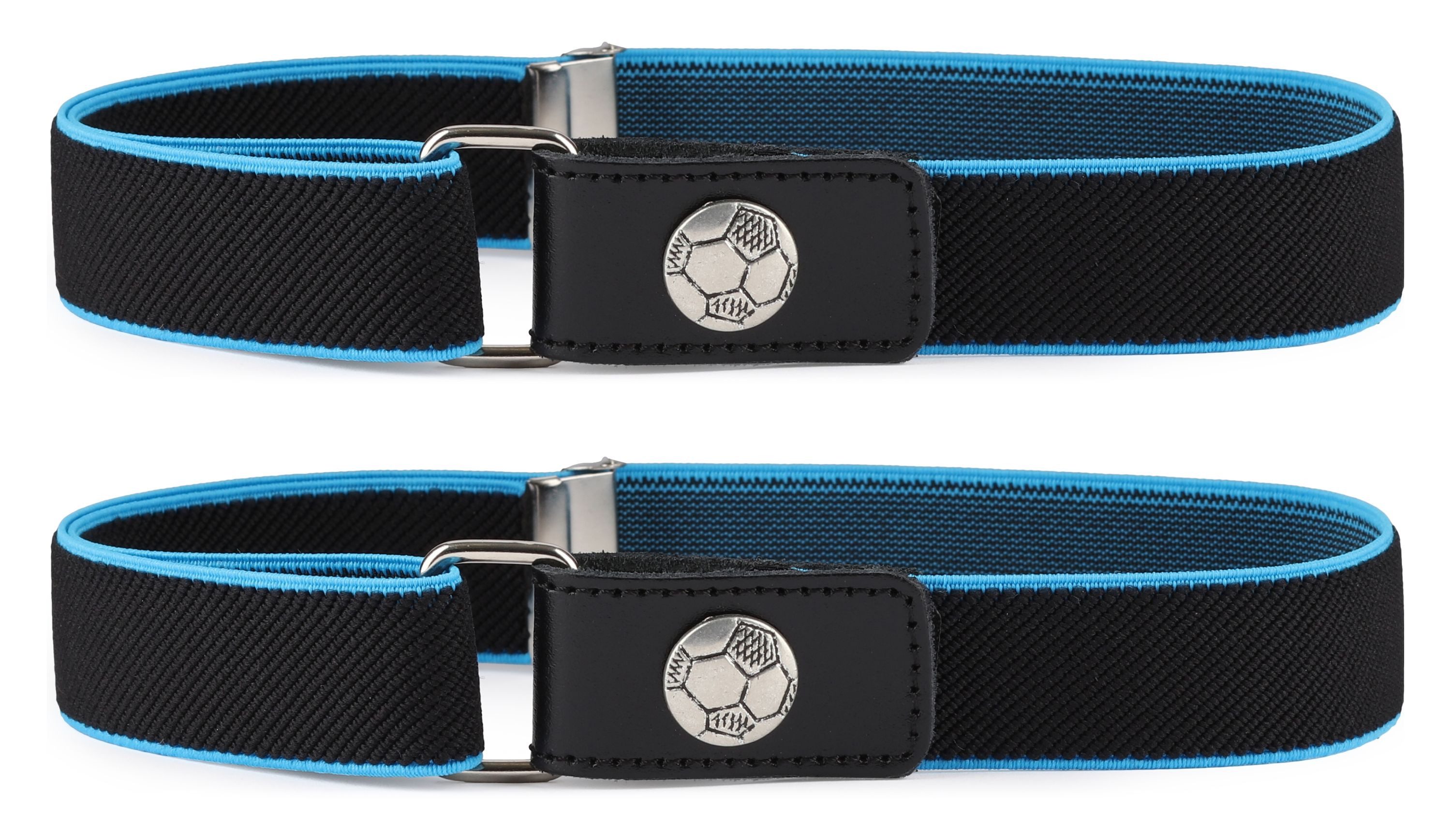 Ladeheid Stoffgürtel Jungen Gürtel Elastik-Gürtel 1-6 Jahre 34-65 cm P15S (2-St)