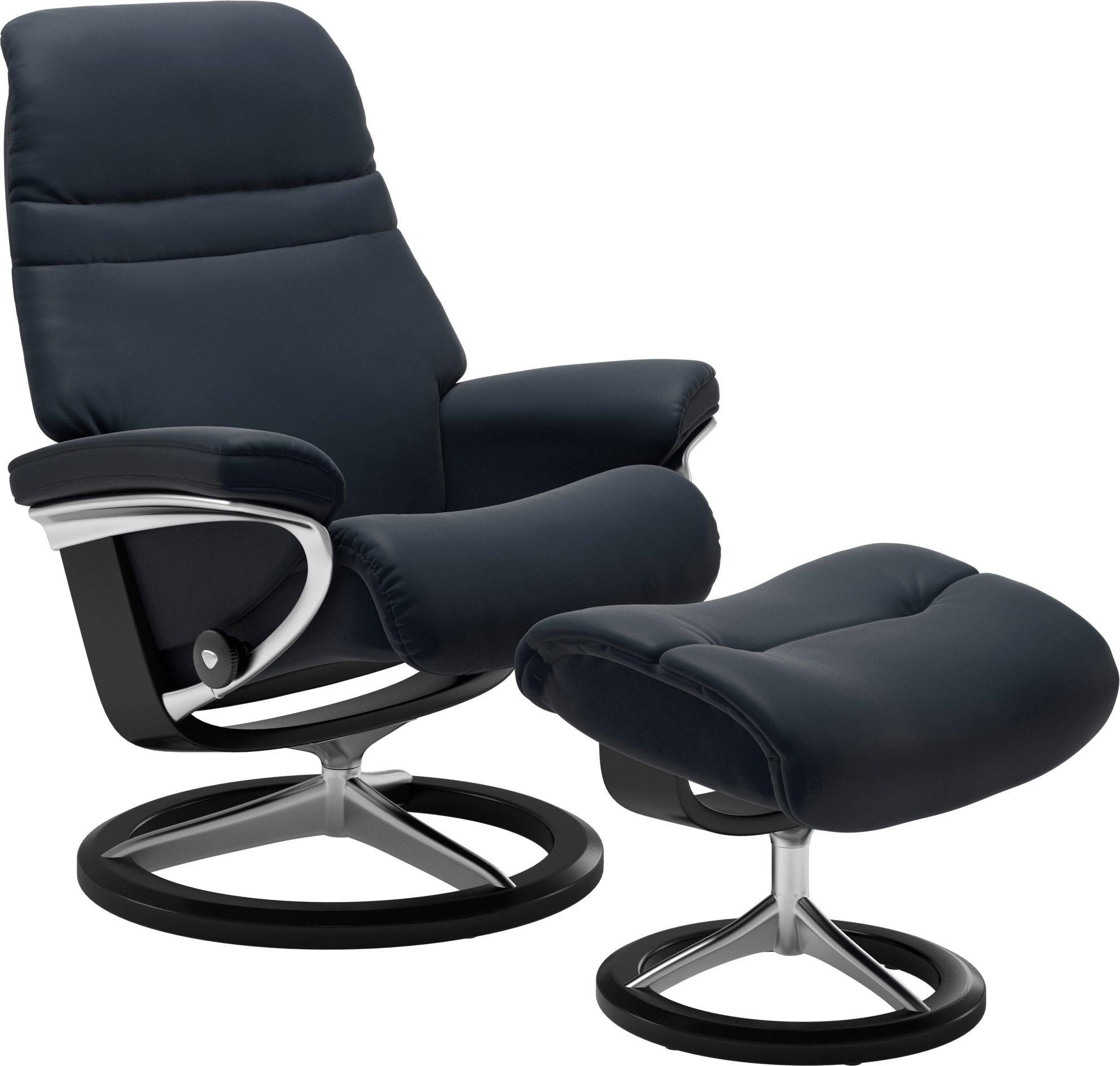 Stressless® Base, L, Sunrise, Gestell Größe mit Schwarz Signature Relaxsessel