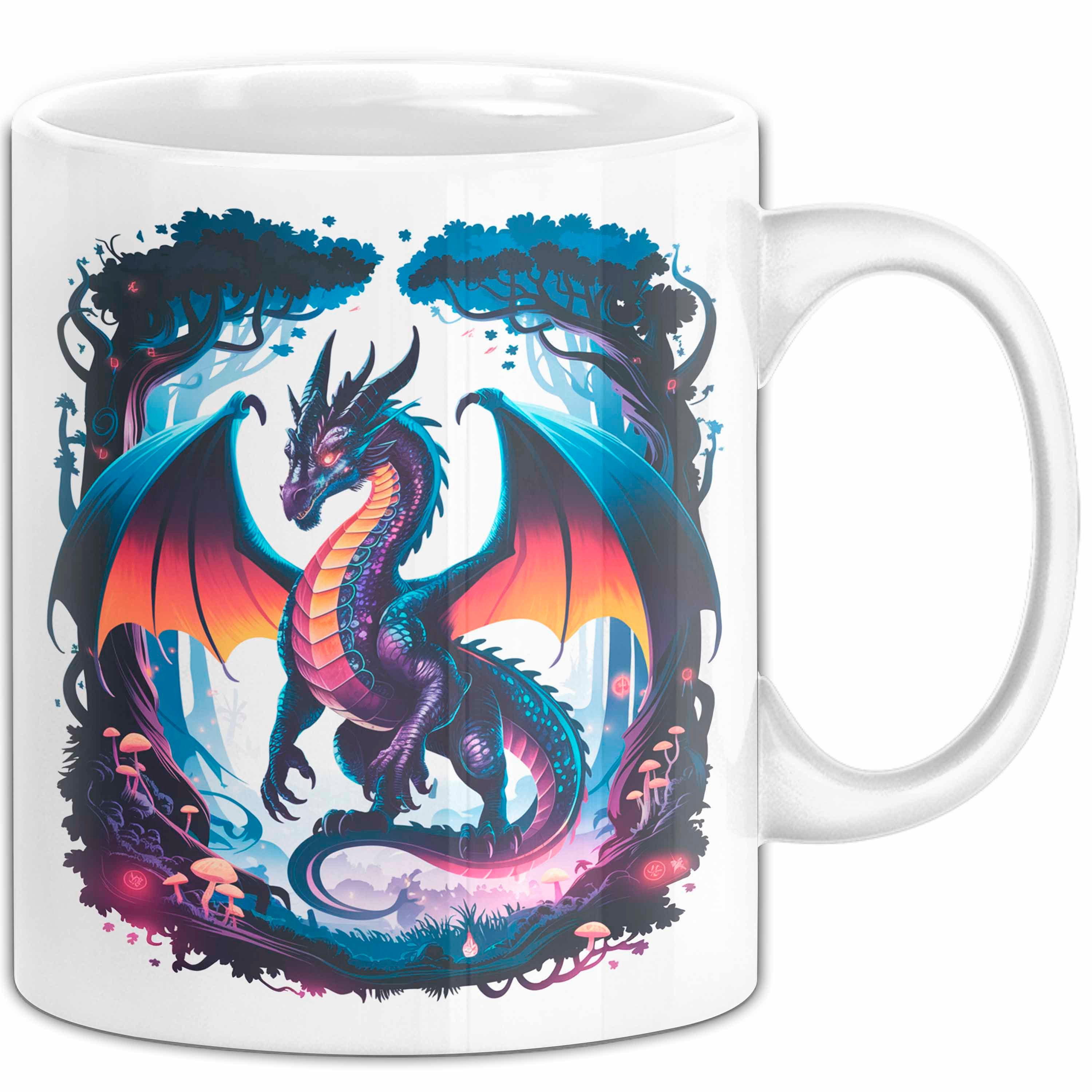Trendation Tasse Fantasy Liebhaber Tasse Geschenkidee für Mythologie Fans