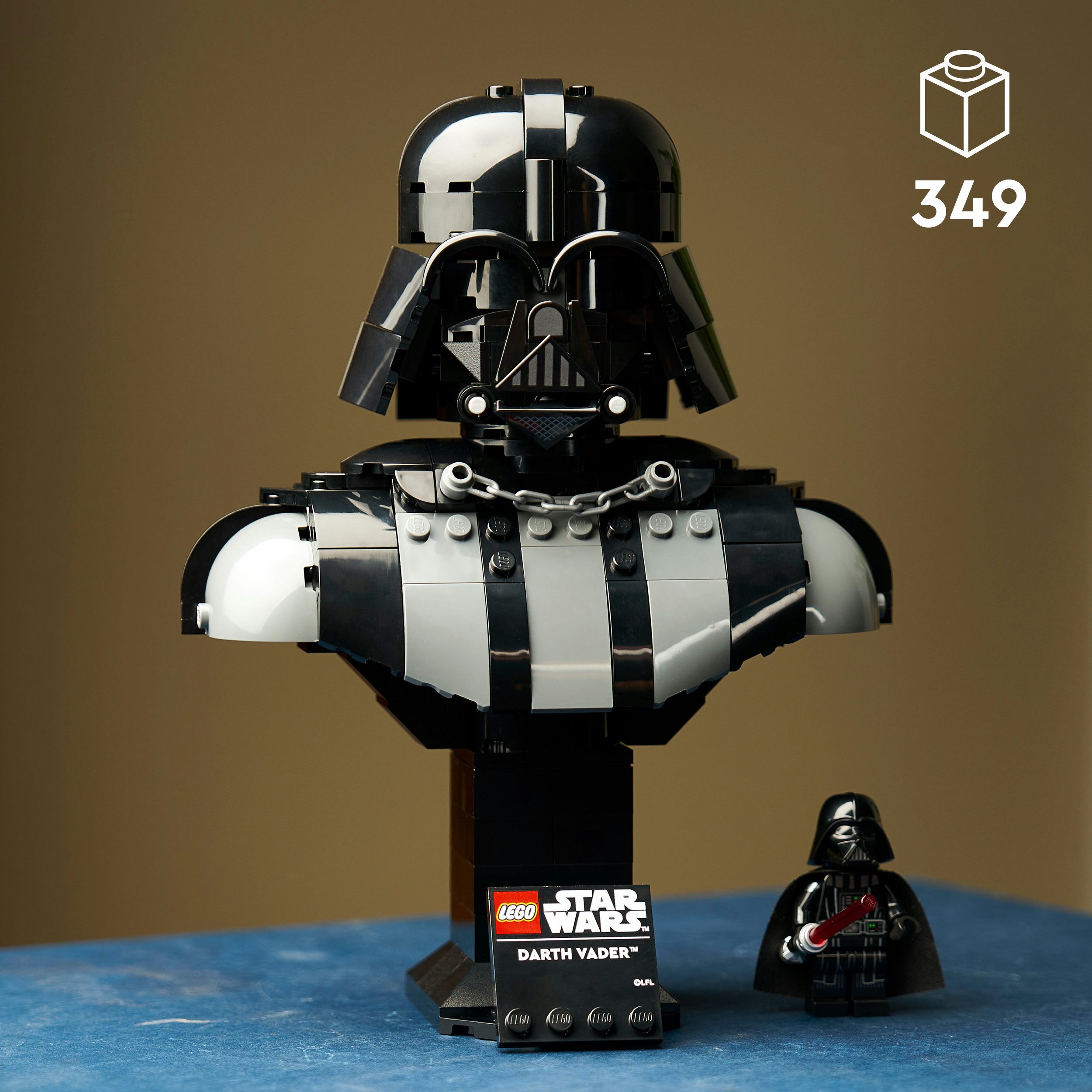 LEGO® Darth Vader Büste (75439), LEGO Star Wars™ Konstruktionsspielsteine, (349 St)