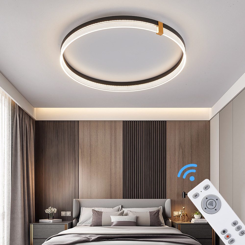 Euroton LED Deckenleuchte LED Deckenleuchte Fernbedienung/Handy-App günstig online kaufen