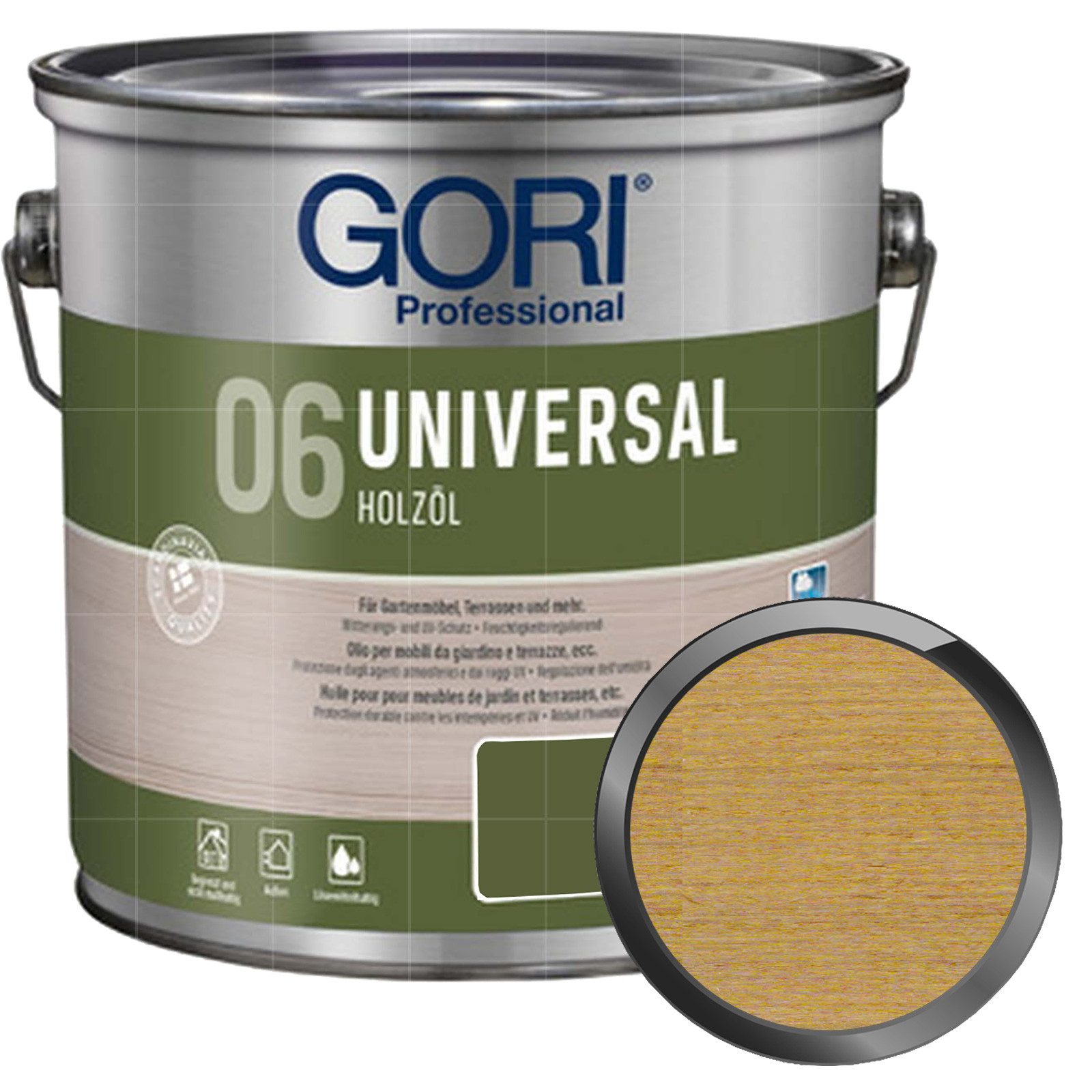 GORI Holzöl 06 Universal Holzöl - 2.5 Ltr