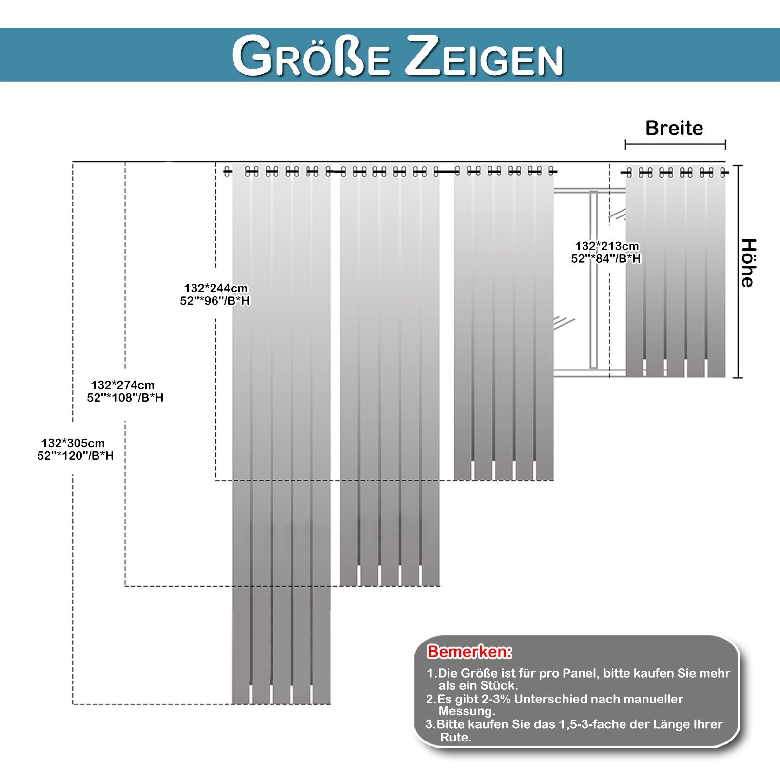 Verdunkelungsvorhang Weihnachten Vorhänge Fertiggardinen Samt Rot/Grün,Polyester Gardinen Unifarben, St. Weihnachten 132x213/132x244/132x274/132x305cm 2 blickdicht, Rot BTTO, Thermovorhänge