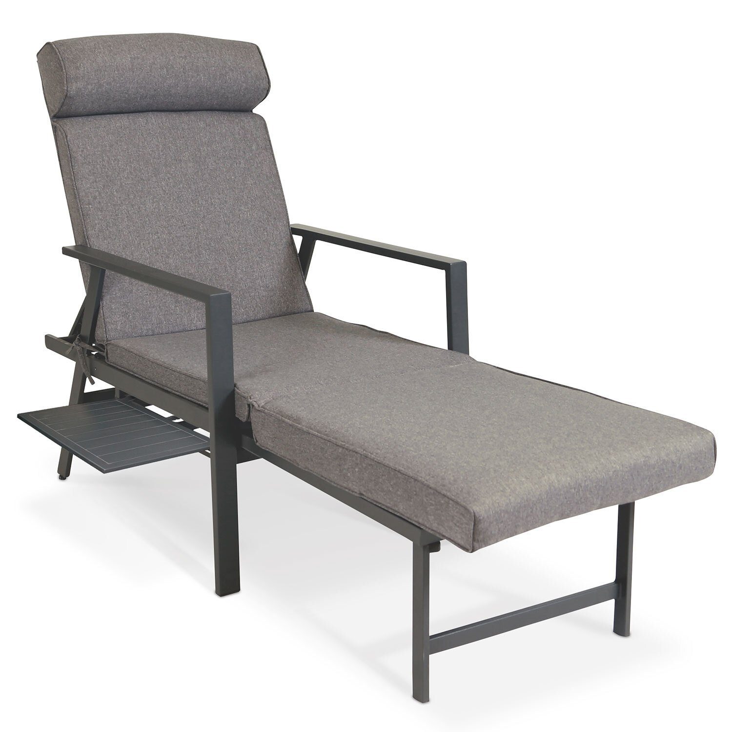 Gartenliege GartenLiegesessel aktiv »Deluxe« mit Tisch
