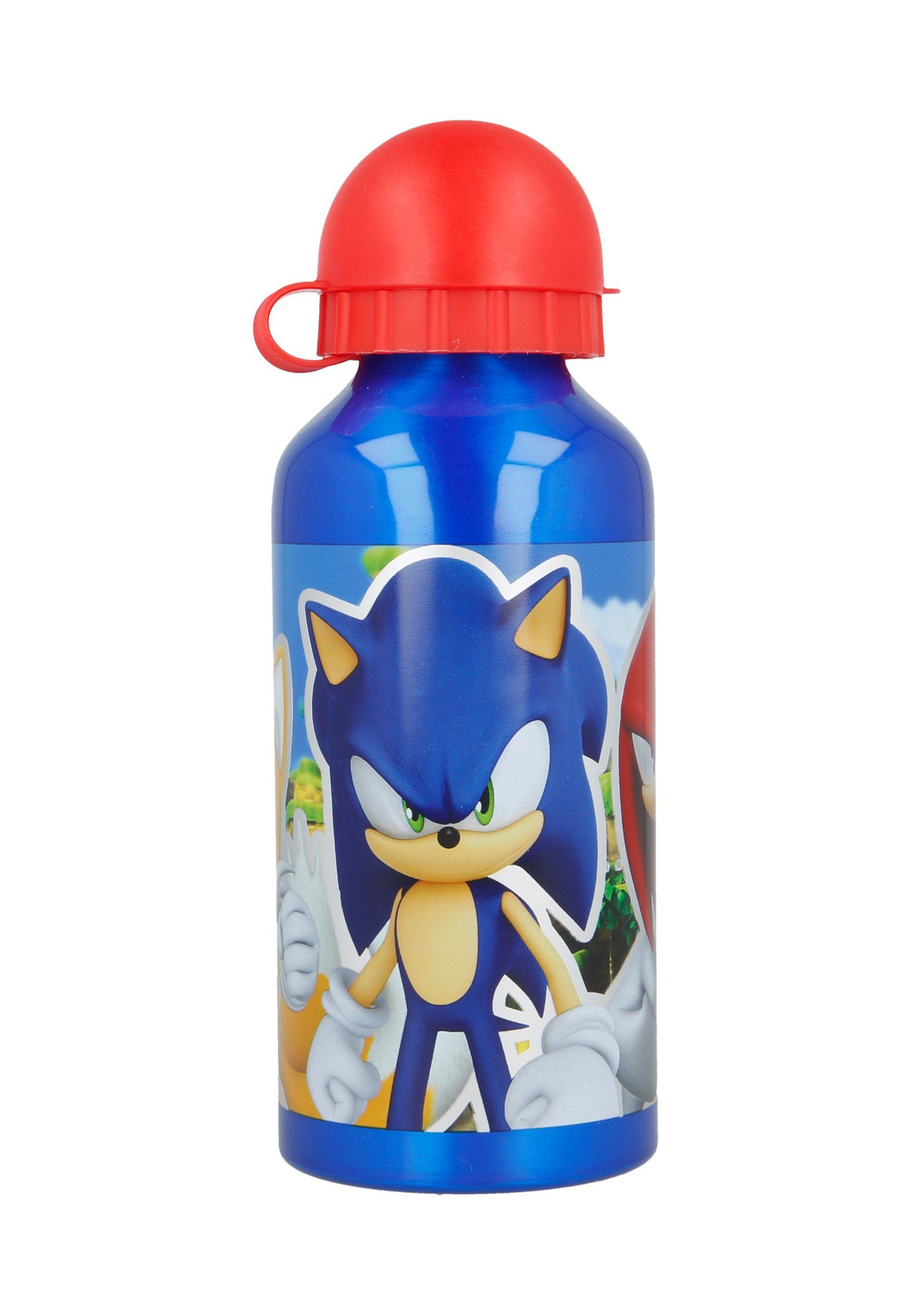 Sonic SEGA Trinkflasche Aluminium Trinkflasche / Sportflasche Sonic Tails Knuckles