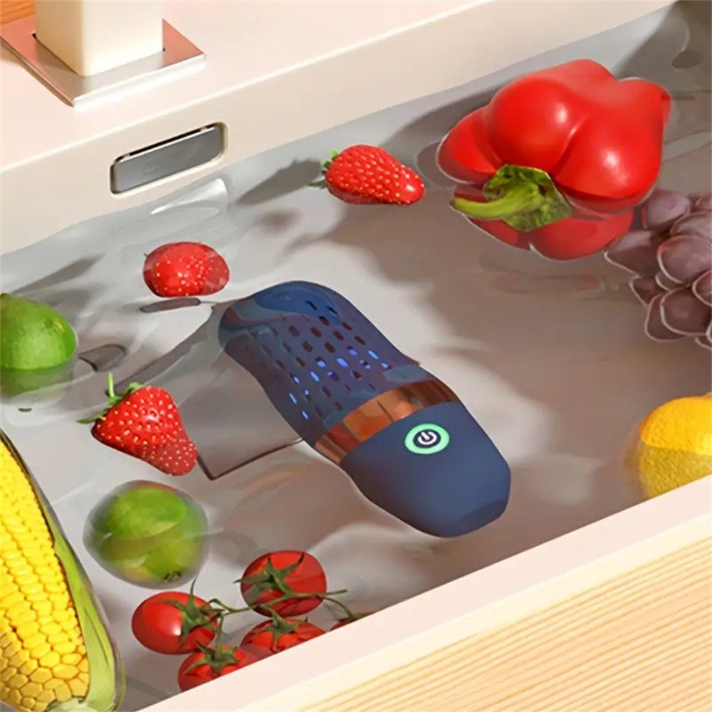 TUABUR Ultraschallreiniger Tragbare Obst- und gesündere eine Gemüsewaschmaschine für Ernährung