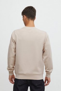 Casual Friday Sweatshirt Basic Langarm Rundhals Pullover CFSebastian 5917 in Hellgrau