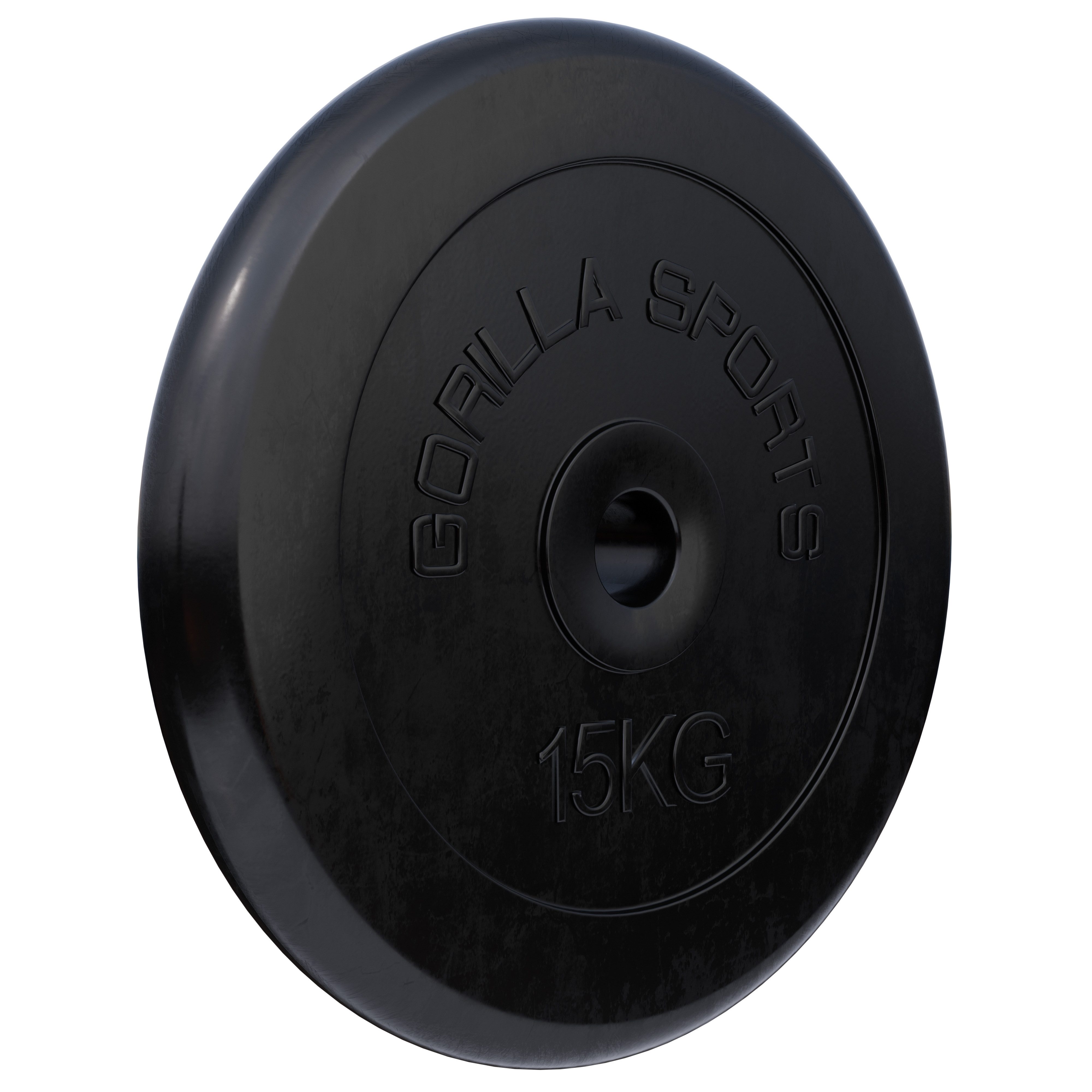 GORILLA SPORTS Hantelscheibe, 15 kg, (1-tlg)