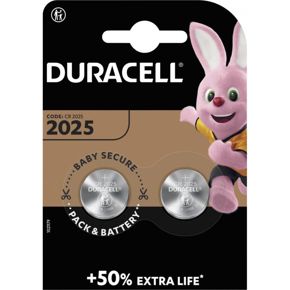 Duracell Duracell Lithium 2025 Кнопки клеткиbatterie 2er Pack. Akku Duracell Lithium 2025 Кнопки клеткиbatterie B2 2-er (3 Volt V), Hohe Leistung und Zuverlässigkeit