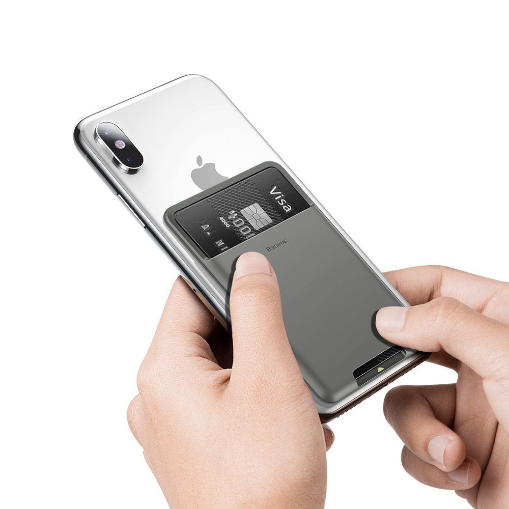 Baseus Smartphone-Hülle Selbstklebende Kartentasche Universal Multi Card Holder