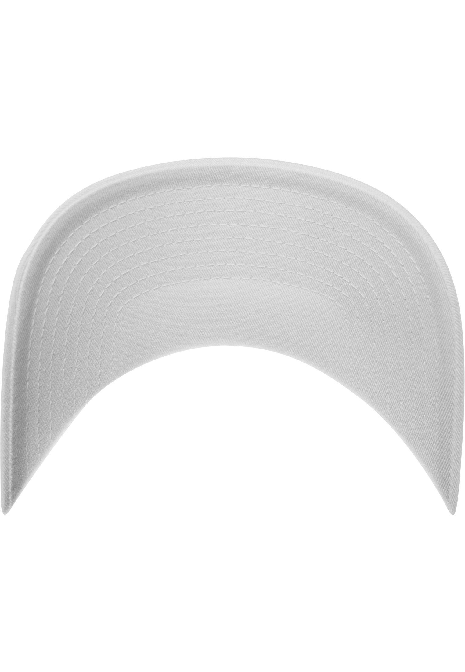 7707 5-Panel Curved Cap Flexfit Snapback Classic Flexfit Flex White