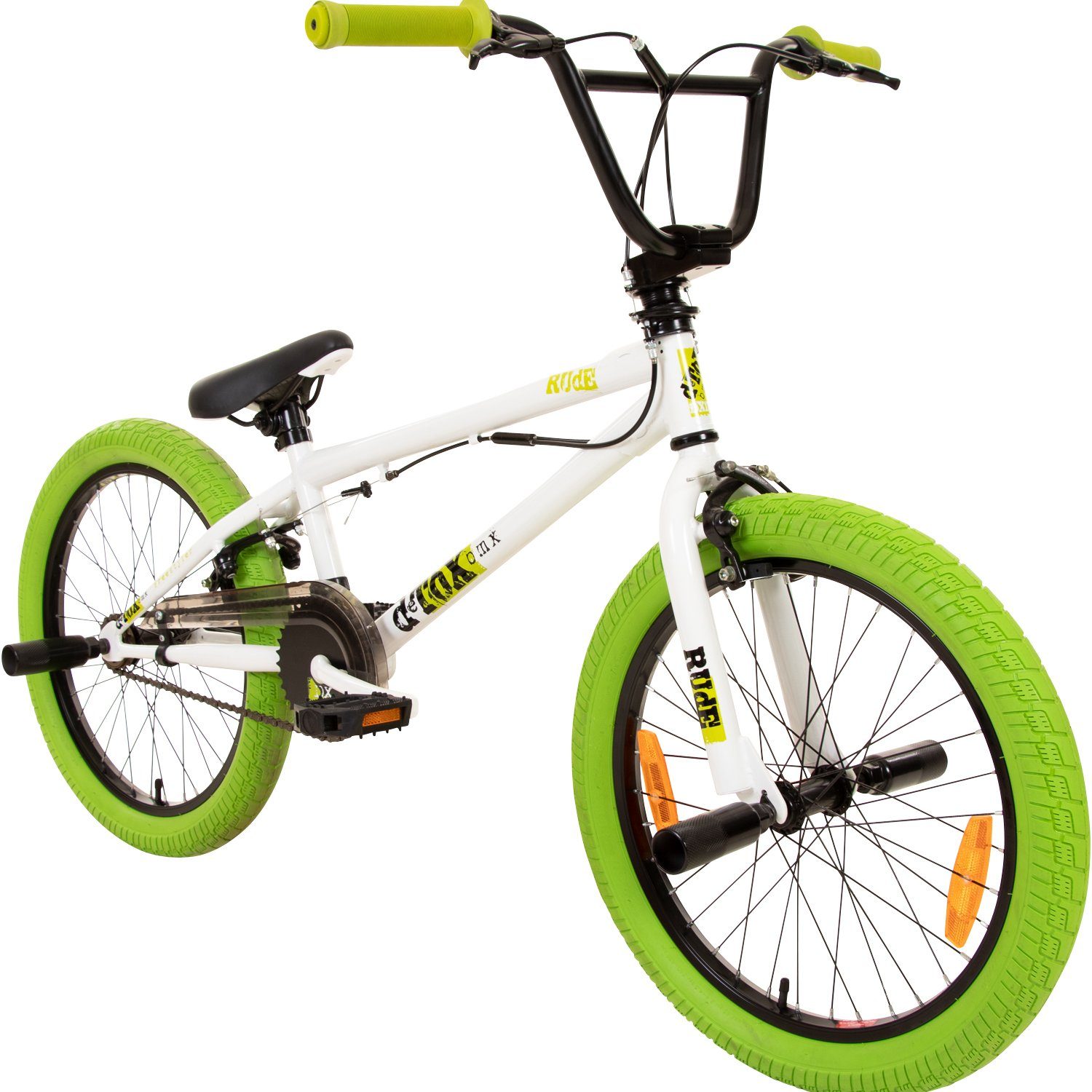 deTOX BMX-Rad »Freestyle 20 Zoll«, 1 Gang, BMX Rad für Jugendliche und  Erwachsene ab 140 cm Fahrrad 20 Zoll Bike Freestyle online kaufen | OTTO