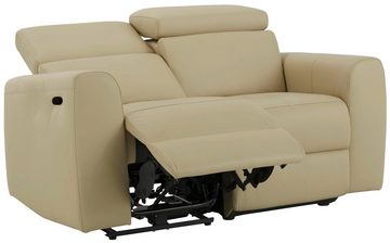 Home affaire 2-Sitzer Sentrano, auch mit elektrischer Funktion mit USB-Anschluß, in 4 Bezugsvarianten