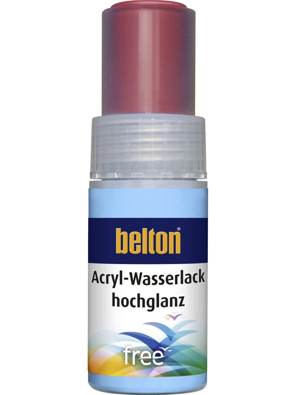 belton feuerrot free Lackstift Acryl-Buntlack 9 belton hochglänzend ml