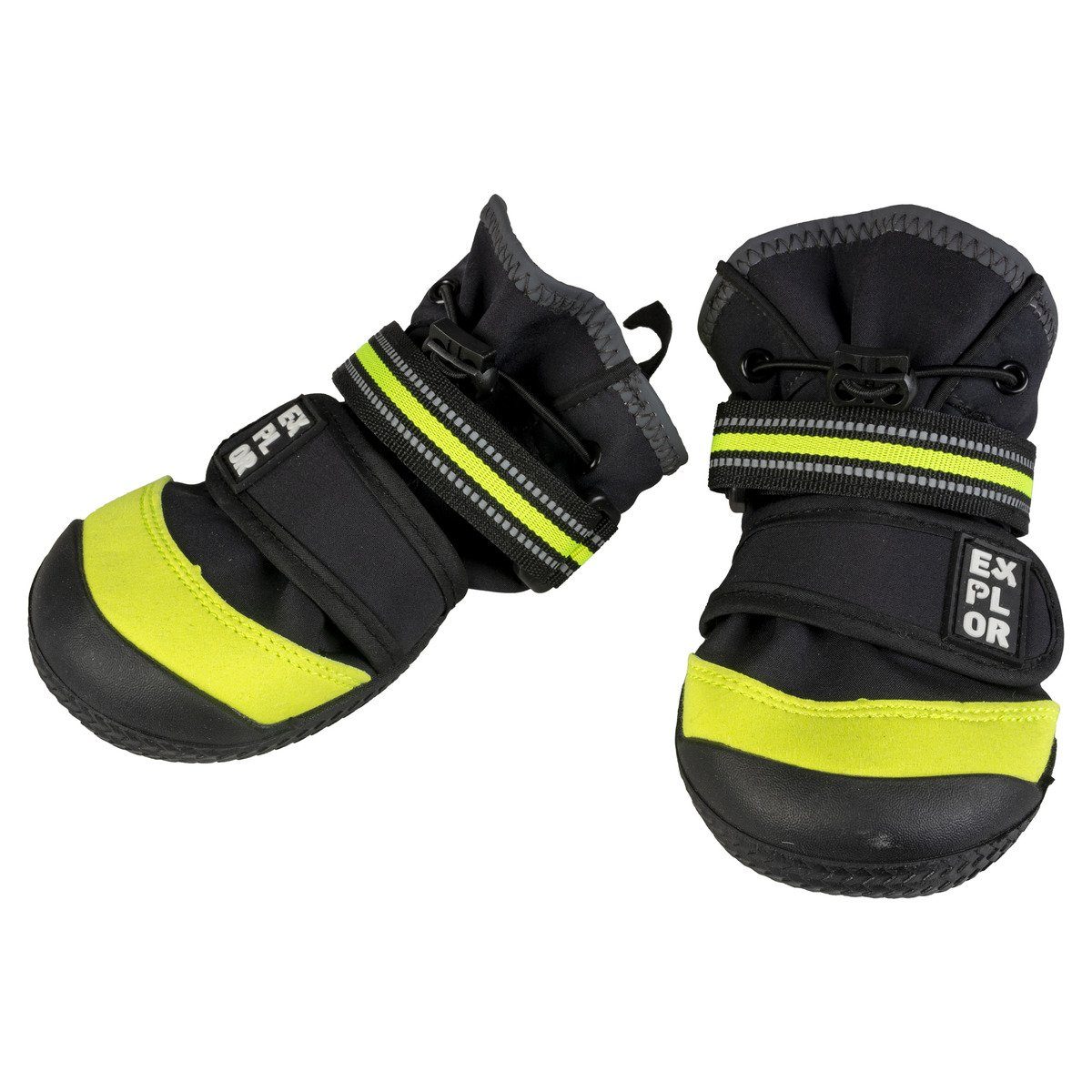 Pfotenschutz EXPLOR Gear Hundeschuhe schwarz - 4er Pack