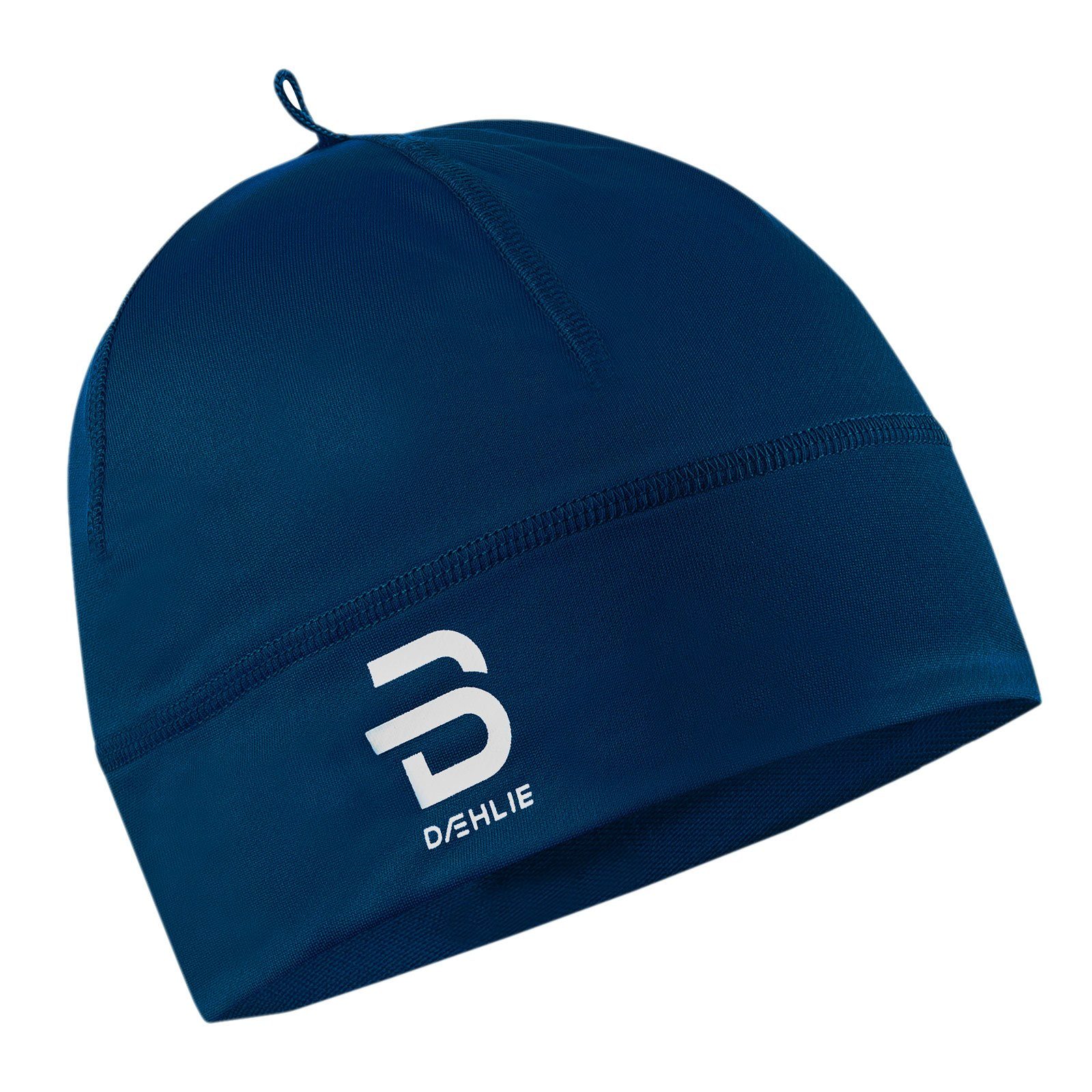 DAEHLIE Skimütze Hat Polyknit Logo dekorativem blau mit