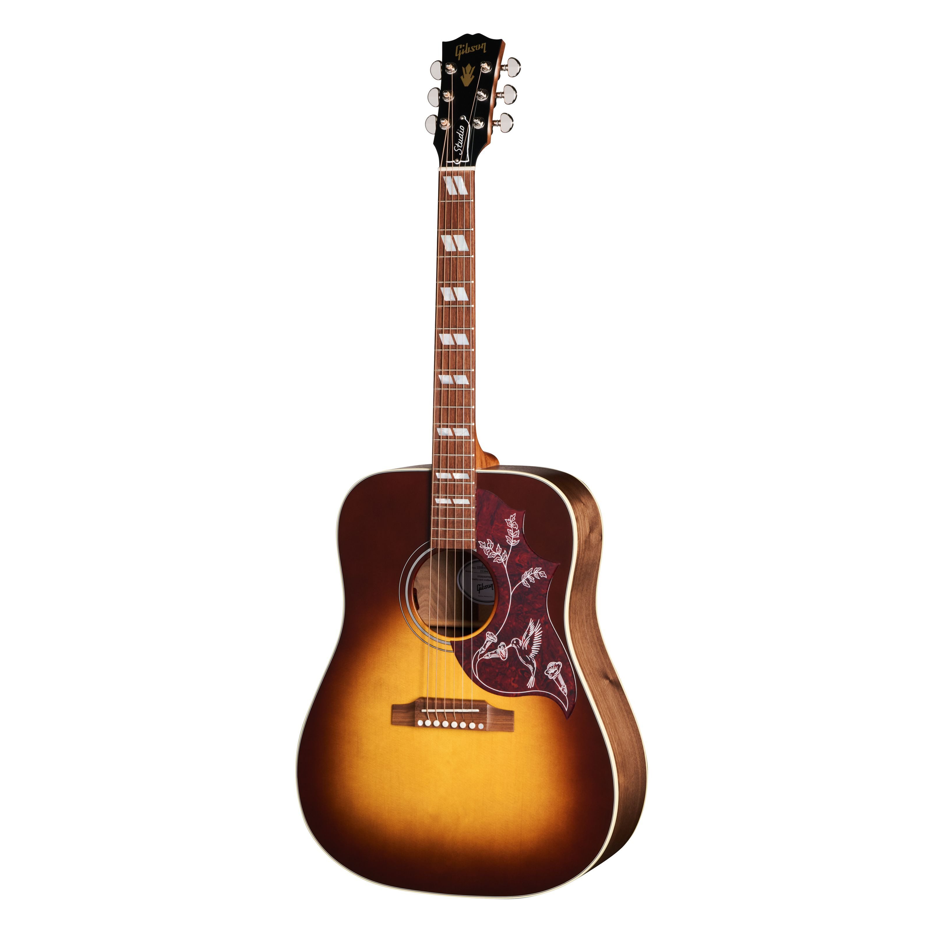 Gibson Westerngitarre, Hummingbird Studio Walnut Burst - Westerngitarre