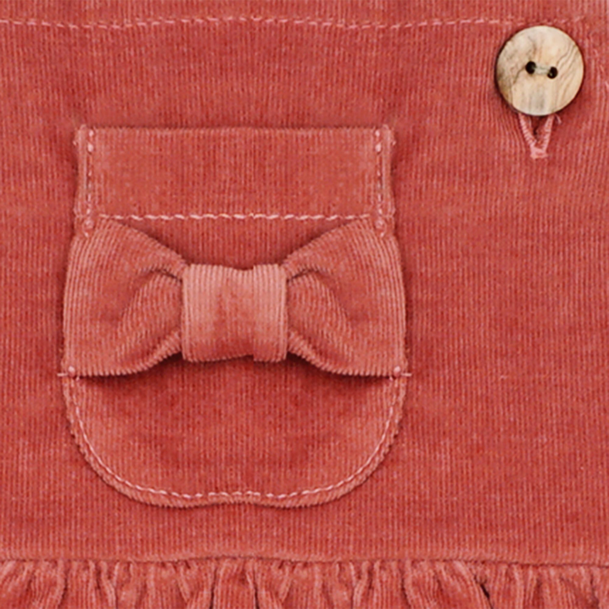 MAXIMO Sommerkleid BABY GIRL-Latzkleid, Cord (1-tlg)