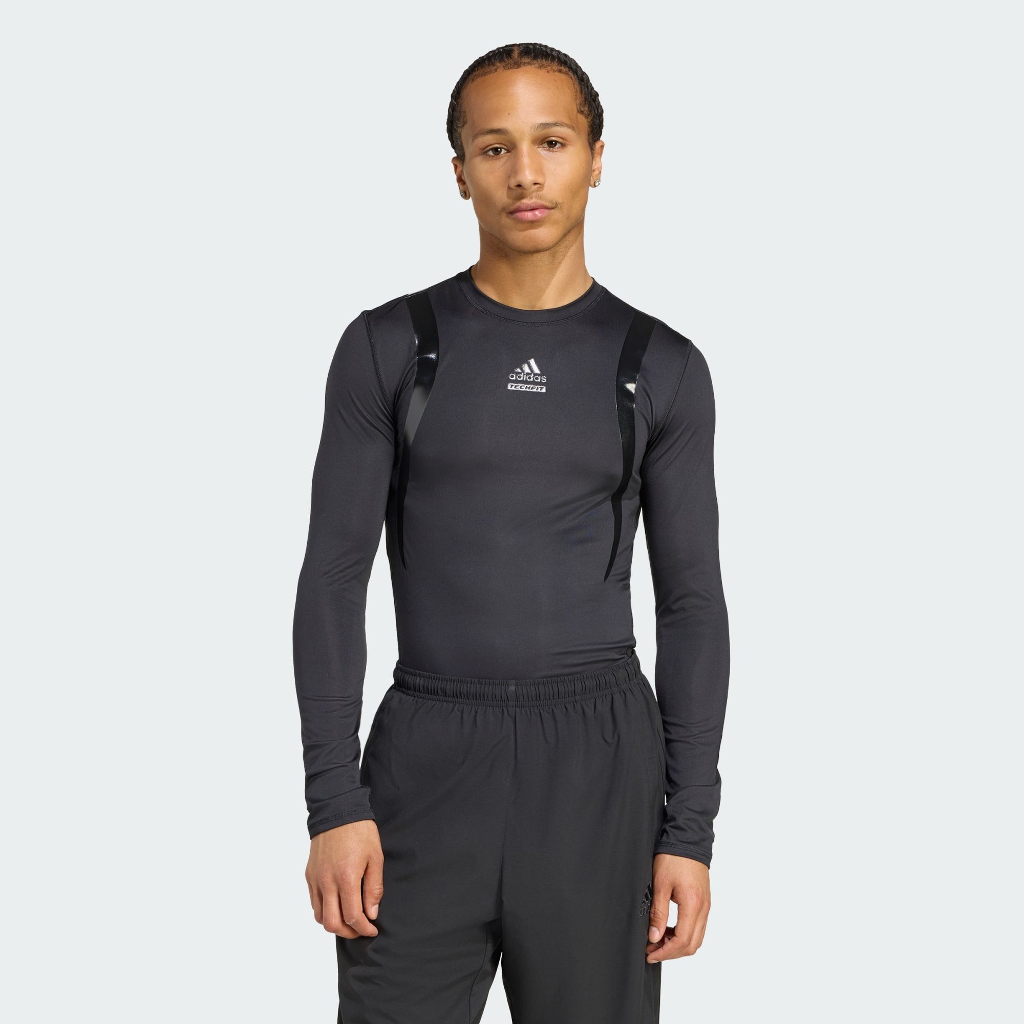 adidas Originals Langarmshirt TECHFIT ENG GESCHNITTENES LONGSLEEVE (1-tlg) günstig online kaufen