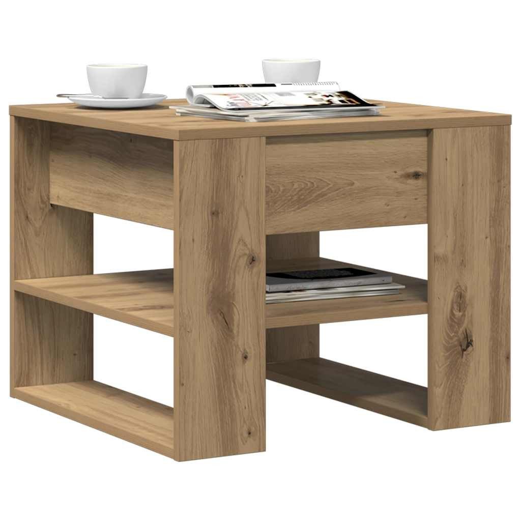 vidaXL Couchtisch Couchtisch Artisan-Eiche 55,5x55x45 cm günstig online kaufen